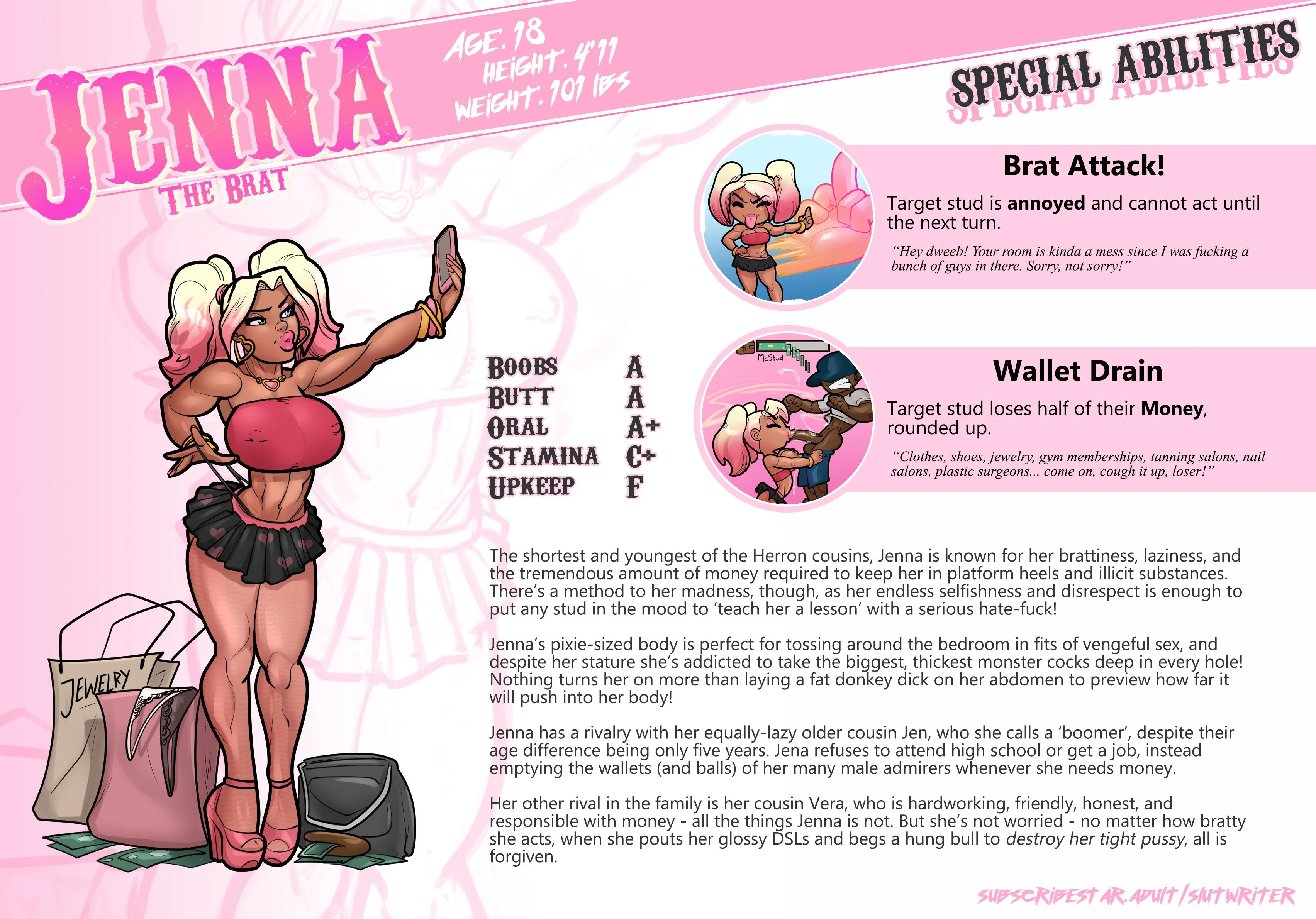 My Mom And Sister Are Size Queen Sluts [Rabies T Lagomorph] 0.1 . My Mom And Sister Are Size Queen Sluts - Character Sheets - [Rabies T Lagomorph] – page 6