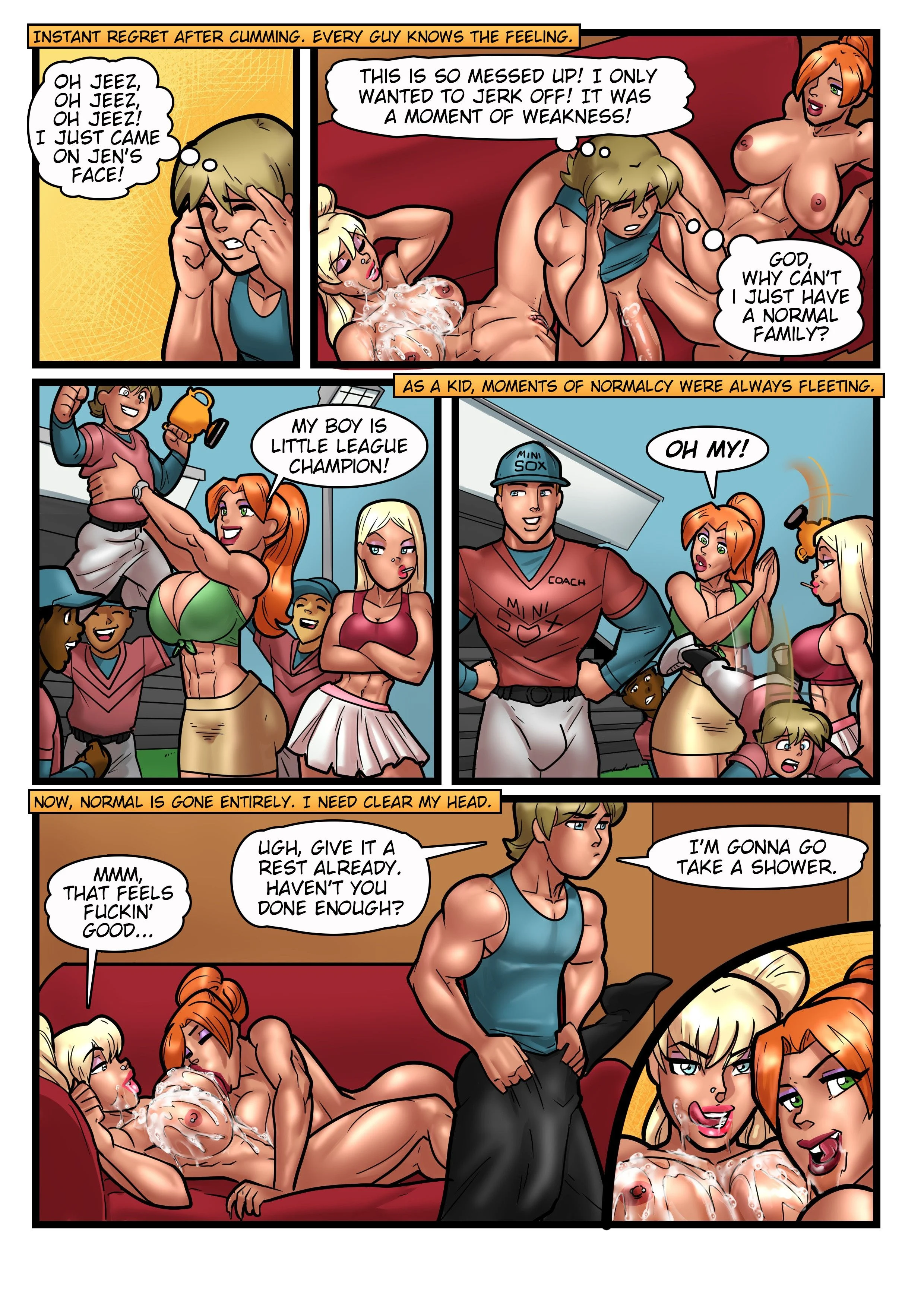 My Mom And Sister Are Size Queen Sluts [Rabies T Lagomorph] 1 . My Mom And Sister Are Size Queen Sluts - Chapter 1 [Rabies T Lagomorph] – page 13