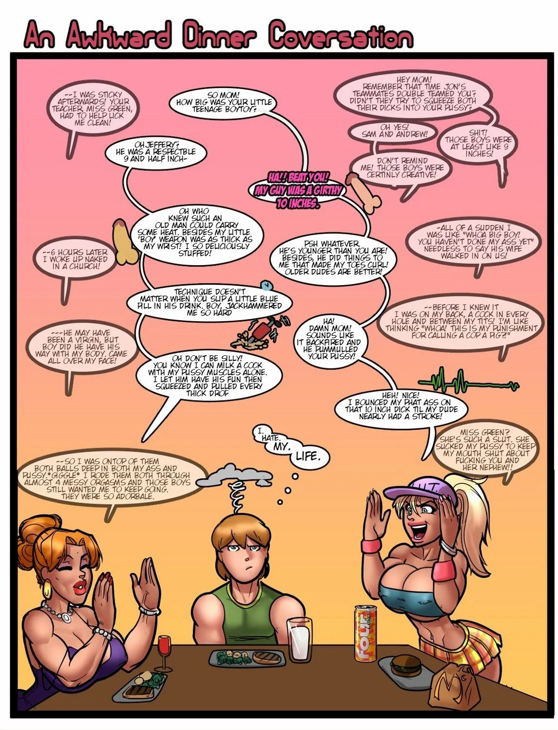 My Mom And Sister Are Size Queen Sluts [Rabies T Lagomorph] 1 . My Mom And Sister Are Size Queen Sluts - Chapter 1 [Rabies T Lagomorph] – page 9