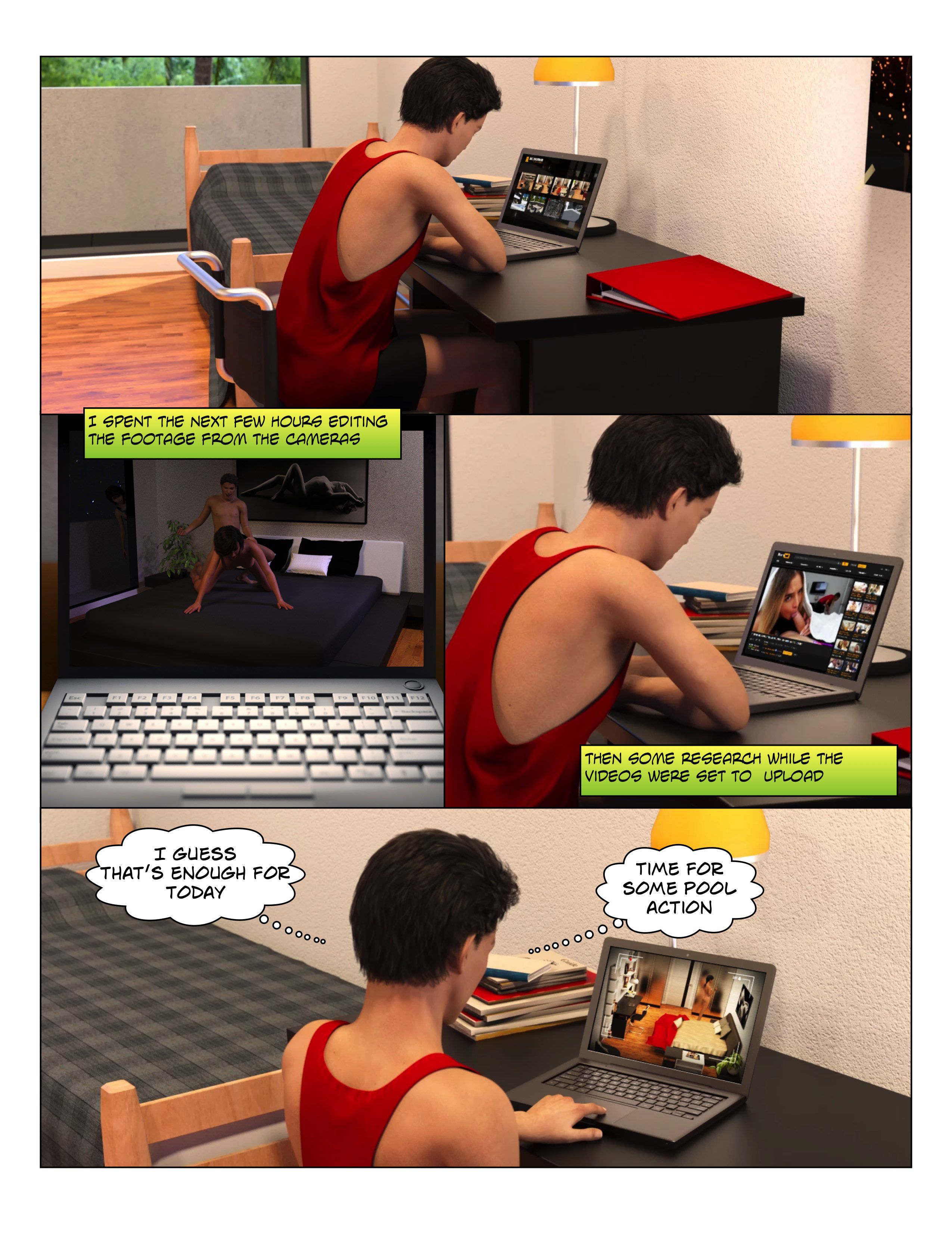Big Brother [Sandlust] 19 . Big Brother - Chapter 19 [Sandlust] – page 38