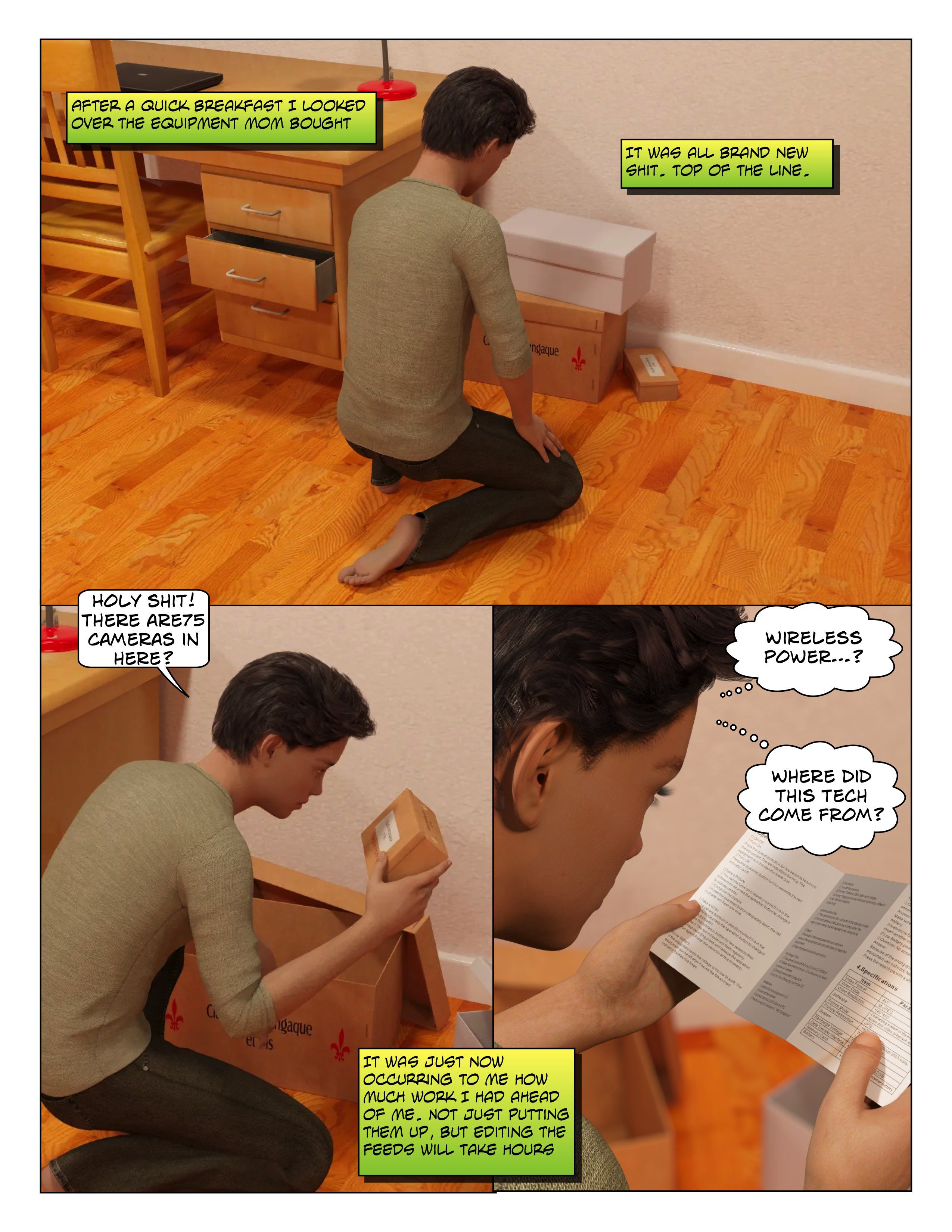Big Brother [Sandlust] 15 . Big Brother - Chapter 15 [Sandlust] – page 32