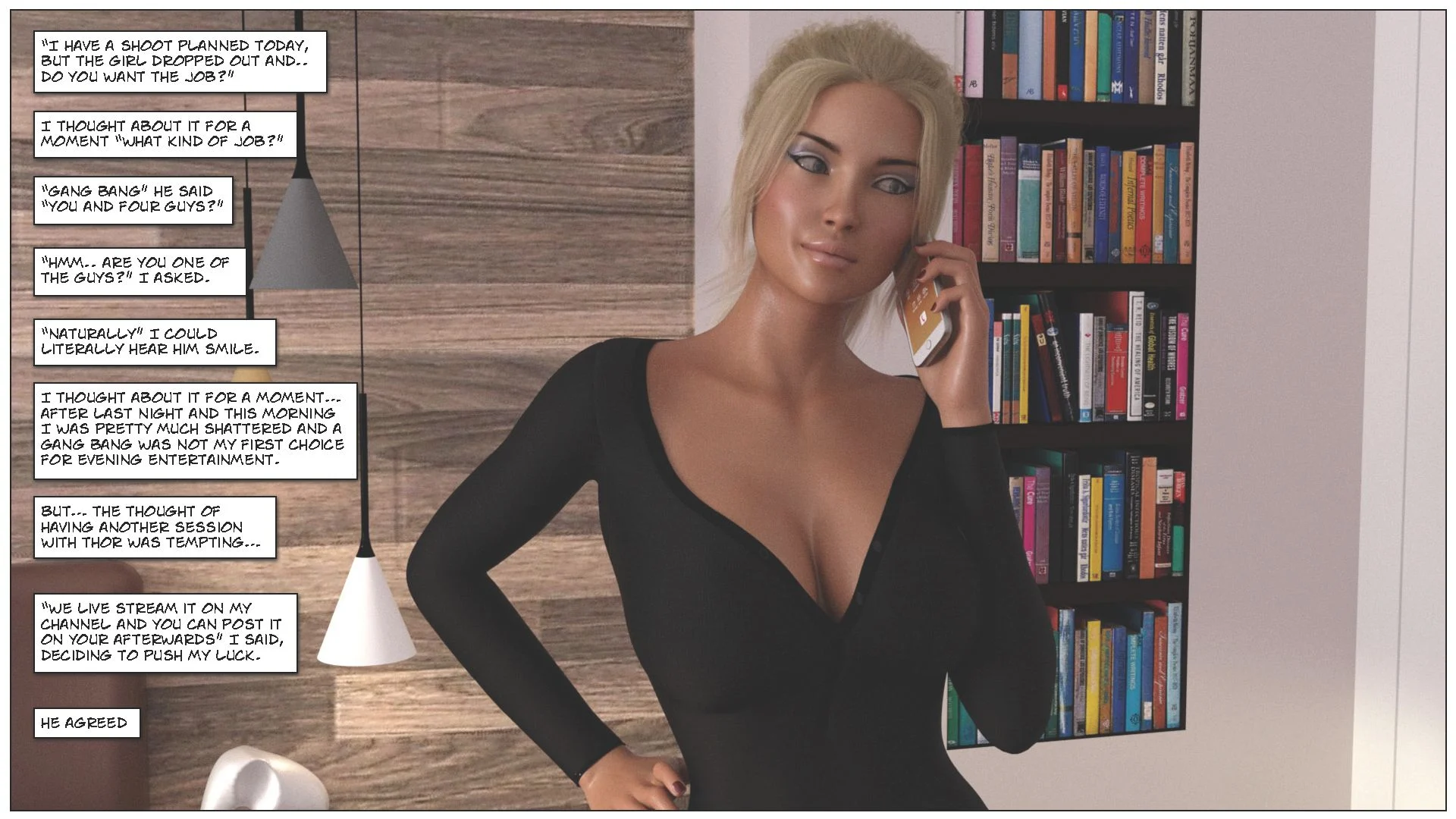 Blackmaled [Sexy3DComics] Blackmaled - Lenka's Story 4 – page 33