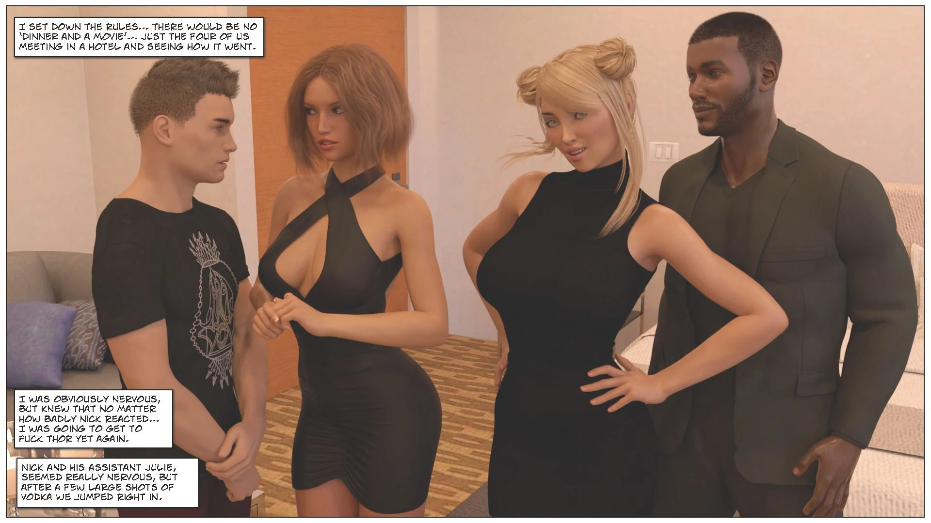 Blackmaled [Sexy3DComics] Blackmaled - Lenka's Story 4 – page 70