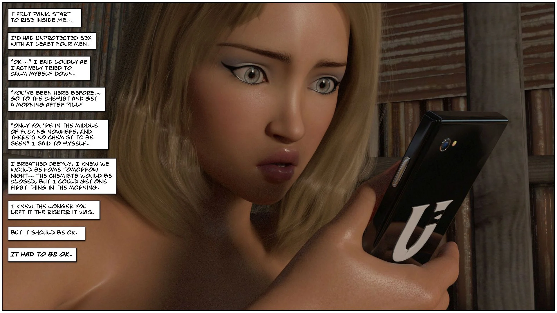 Blackmaled [Sexy3DComics] Blackmaled - Lenka's Story 2 – page 36