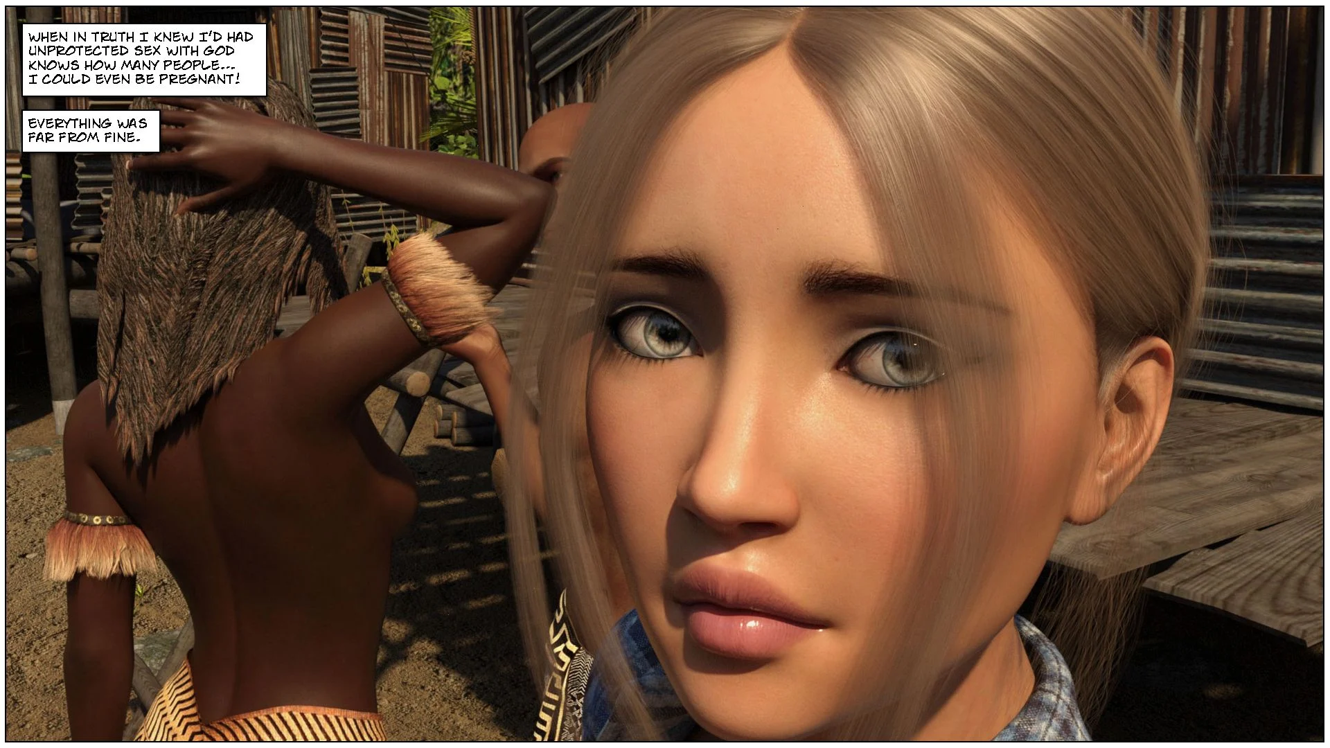 Blackmaled [Sexy3DComics] Blackmaled - Lenka's Story 2 – page 42