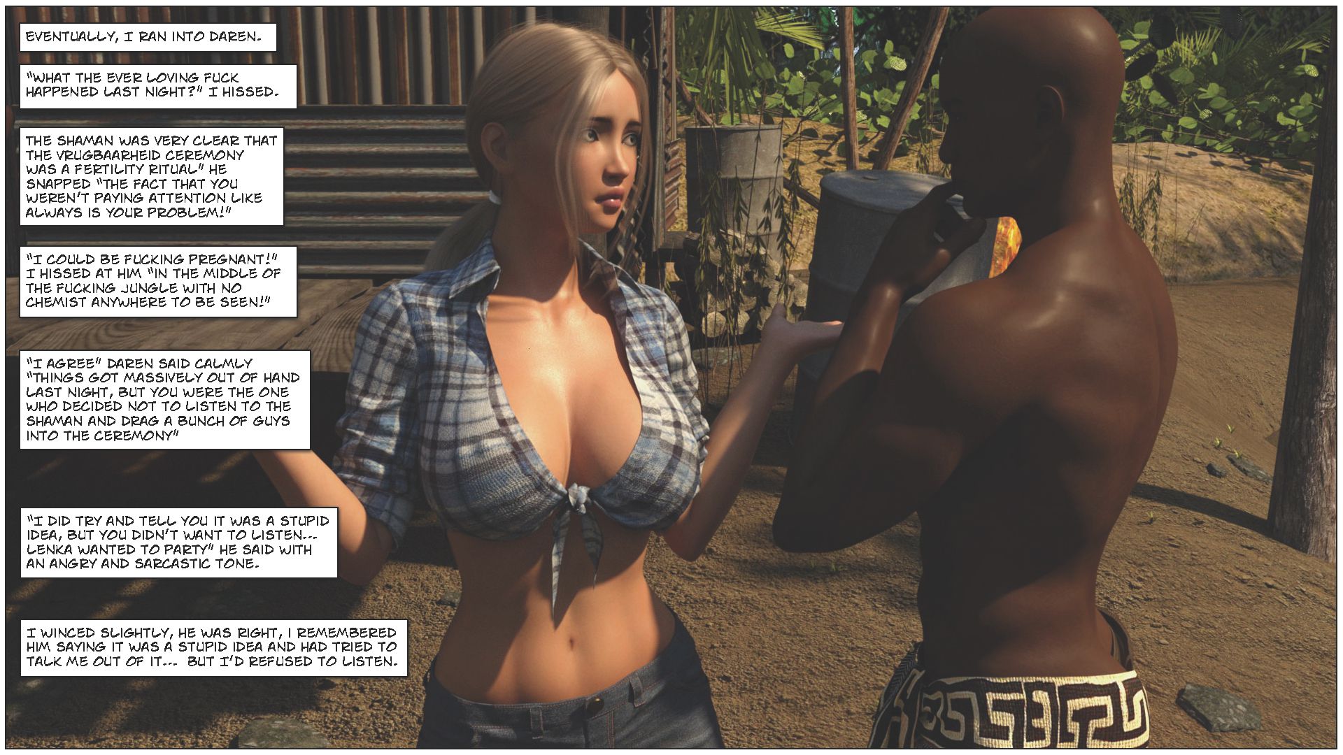 Blackmaled [Sexy3DComics] Blackmaled - Lenka's Story 2 – page 43