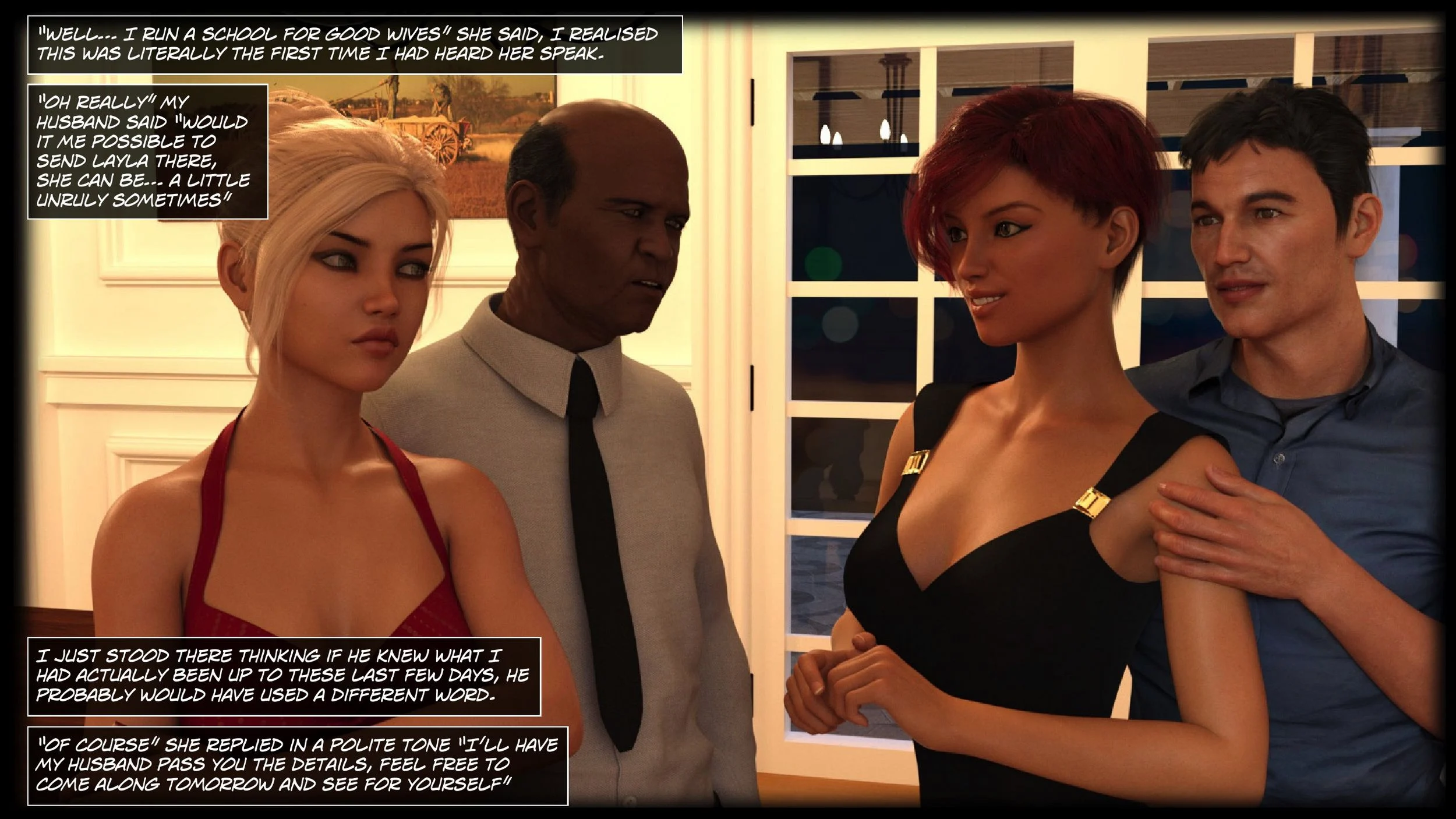 Blackmaled [Sexy3DComics] Blackmaled - Layla’s Story 3 – page 42