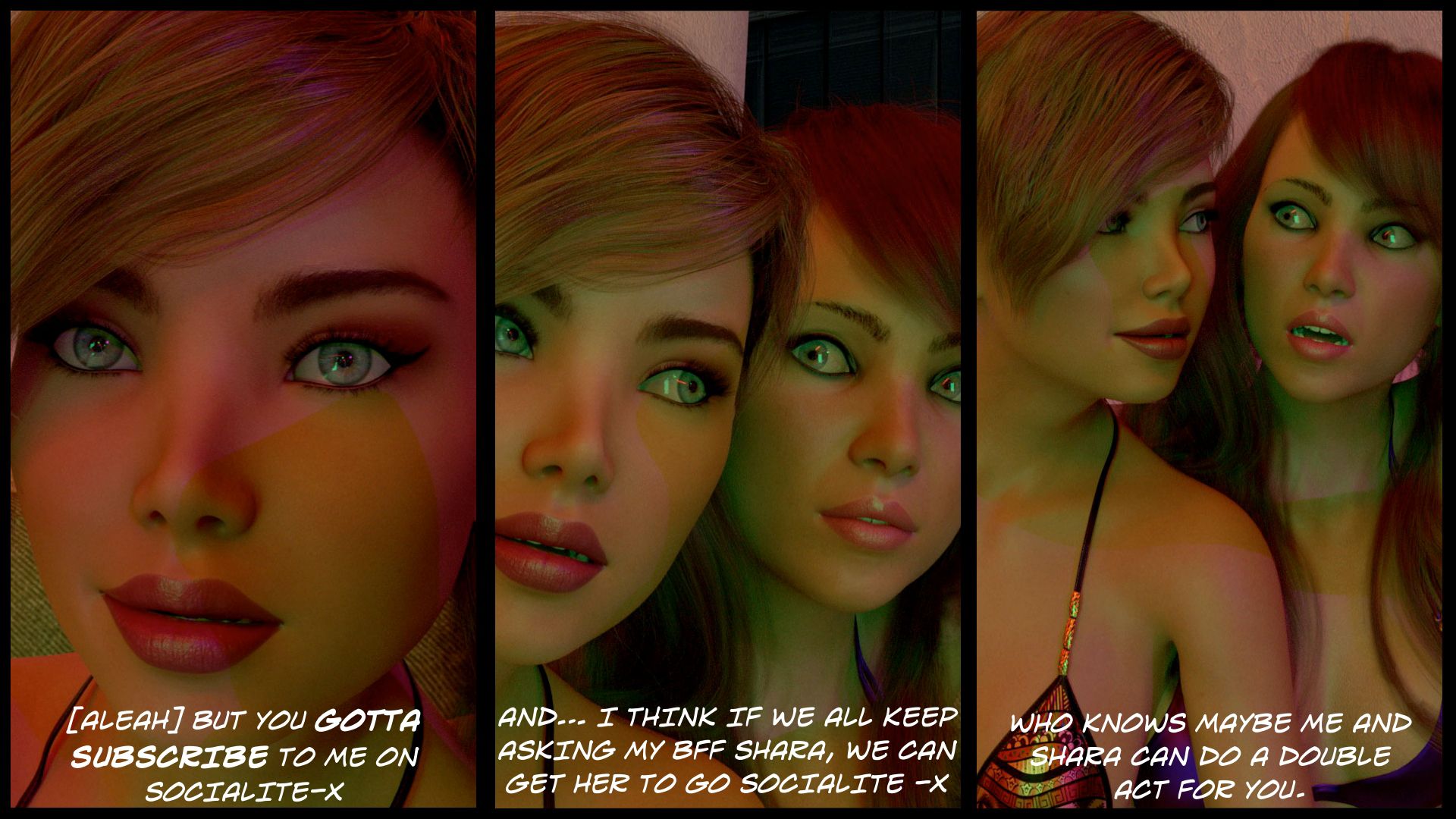 Blackmaled [Sexy3DComics] Blackmaled - Shara's Story 1 – page 122