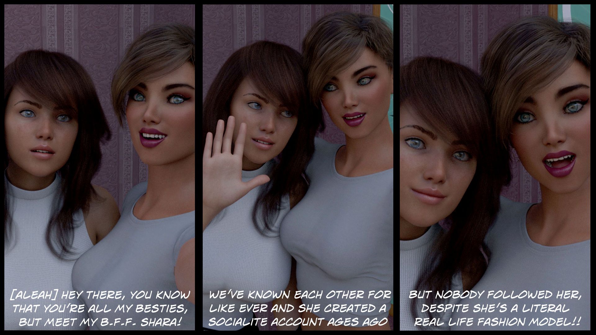 Blackmaled [Sexy3DComics] Blackmaled - Shara's Story 1 – page 21