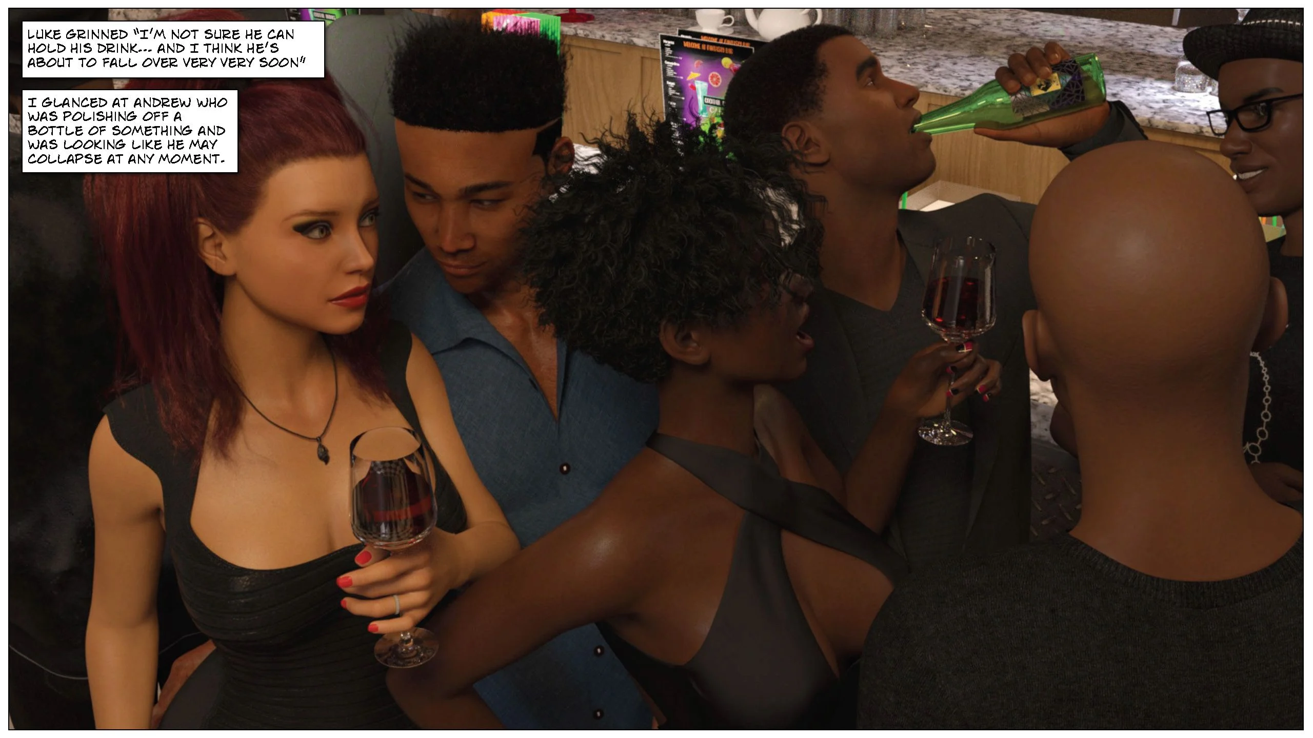 Blackmaled [Sexy3DComics] Blackmaled - Faye's Story 3 – page 48