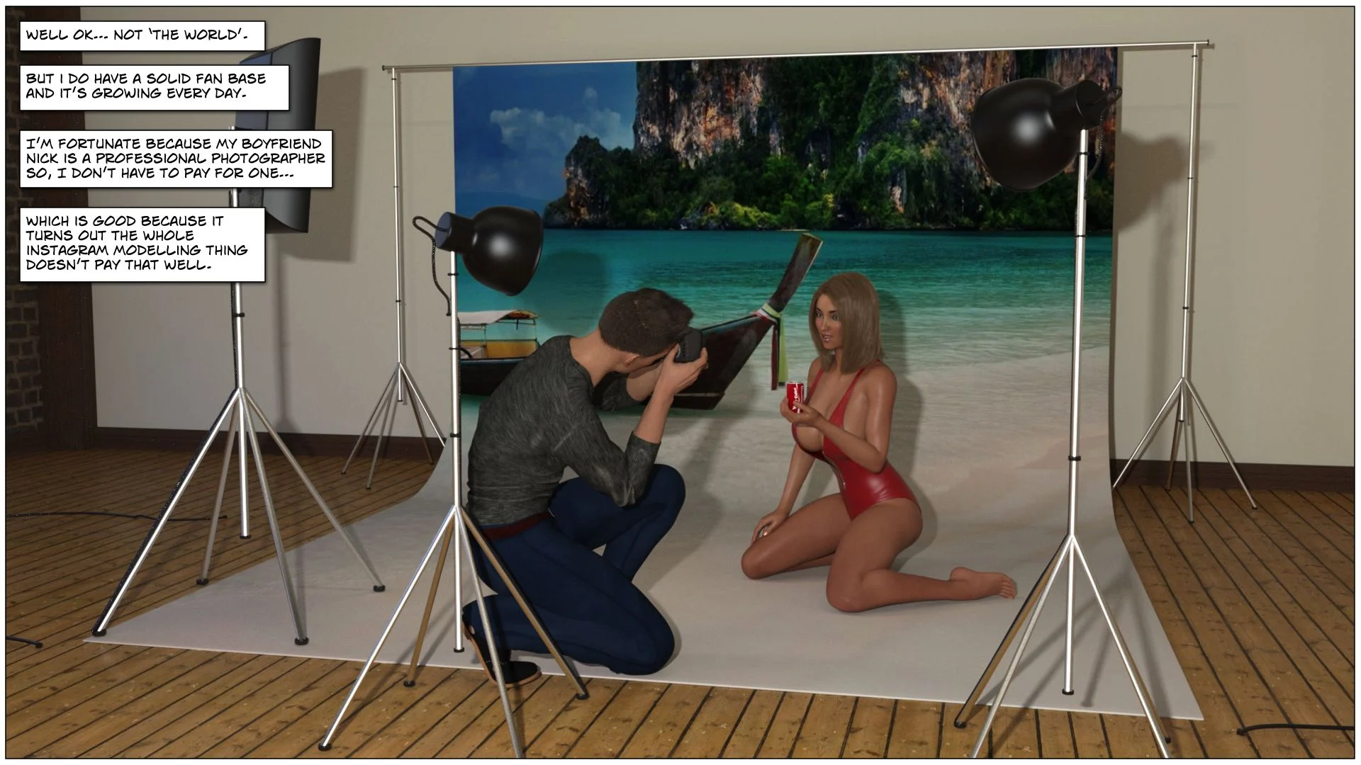 Blackmaled [Sexy3DComics] Blackmaled - Lenka's Story 1 – page 10