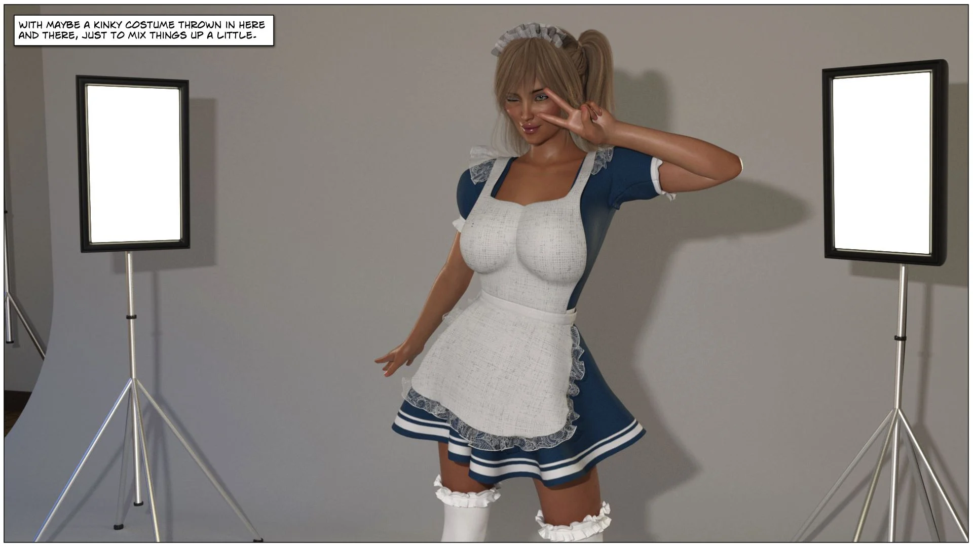 Blackmaled [Sexy3DComics] Blackmaled - Lenka's Story 1 – page 13