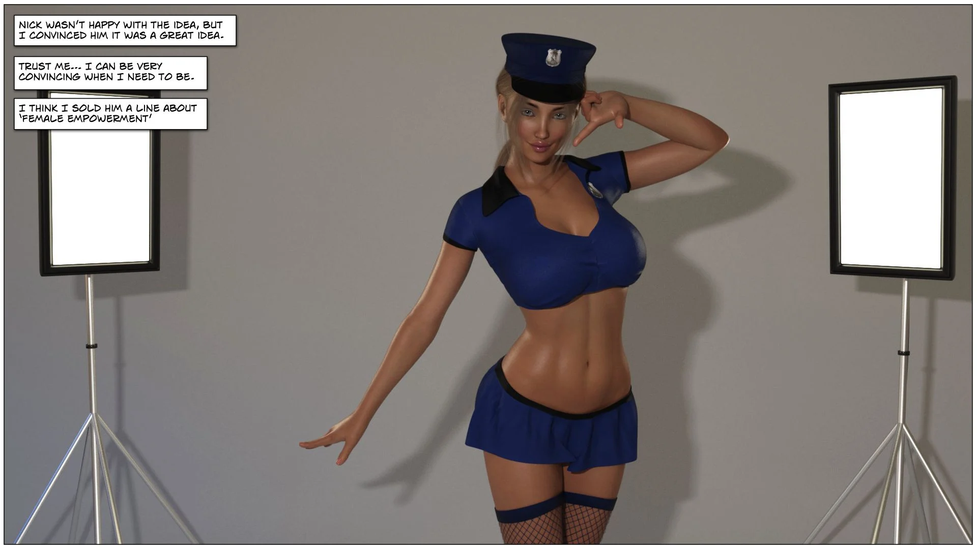 Blackmaled [Sexy3DComics] Blackmaled - Lenka's Story 1 – page 14