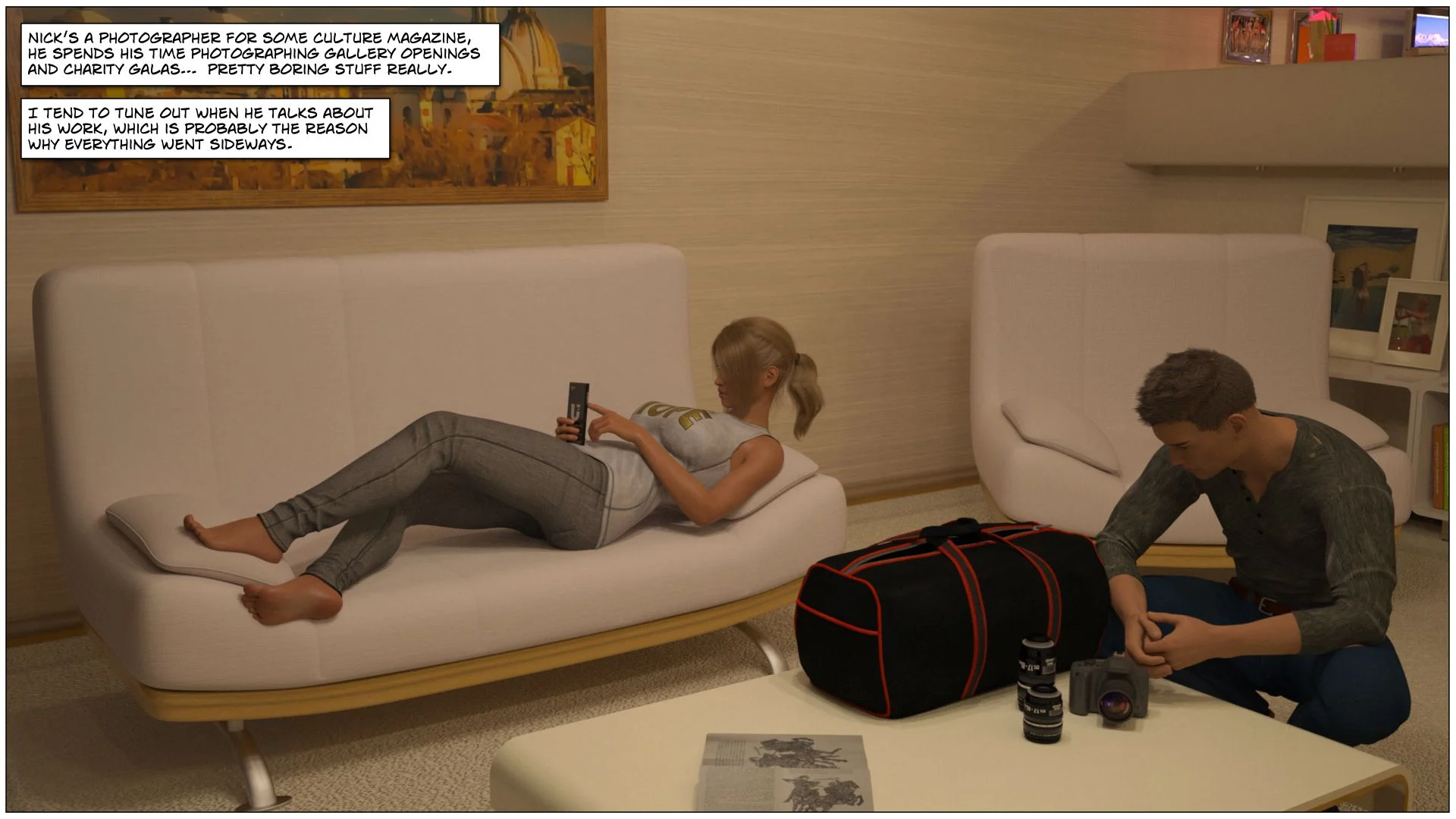 Blackmaled [Sexy3DComics] Blackmaled - Lenka's Story 1 – page 16