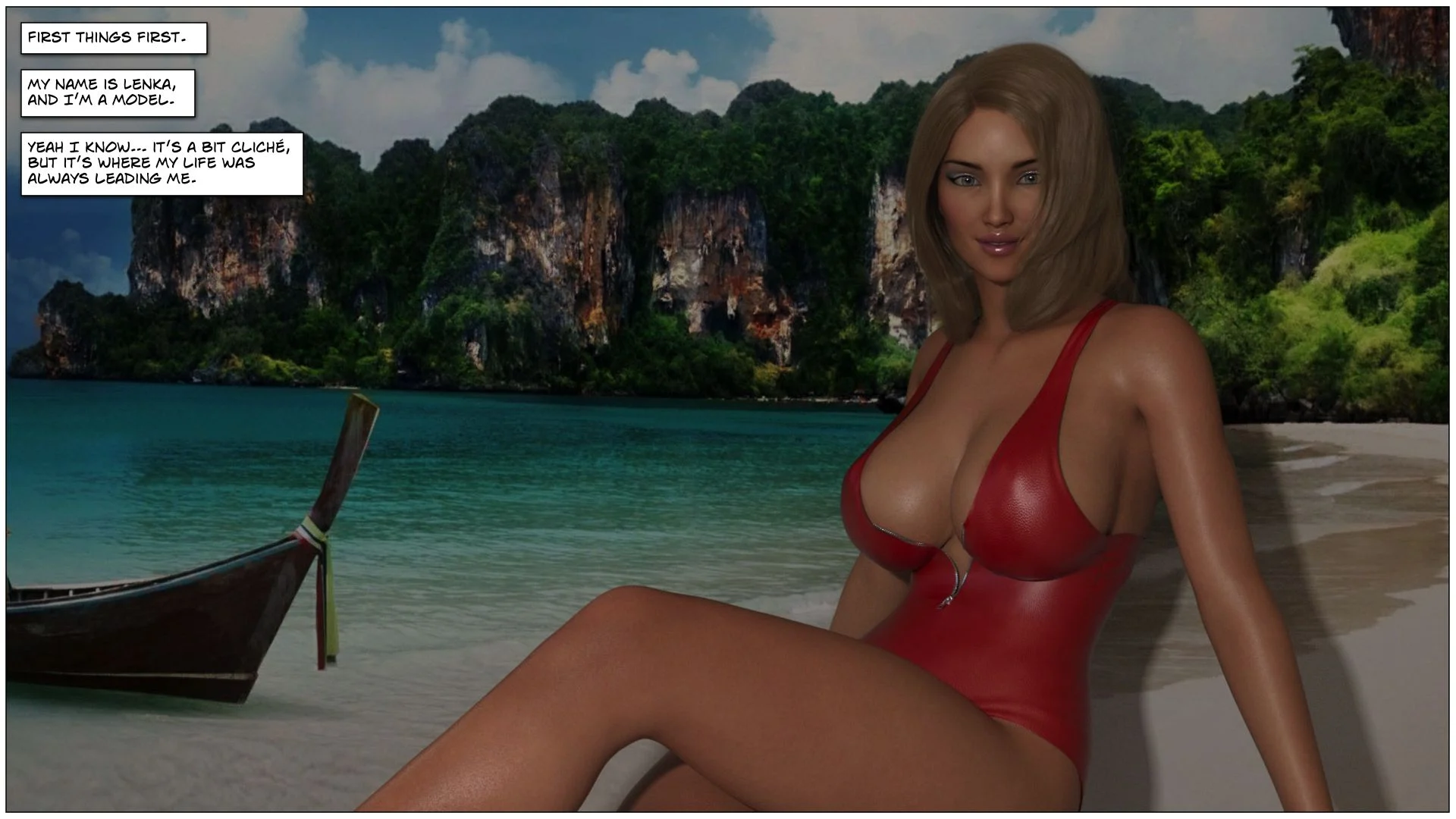 Blackmaled [Sexy3DComics] Blackmaled - Lenka's Story 1 – page 4