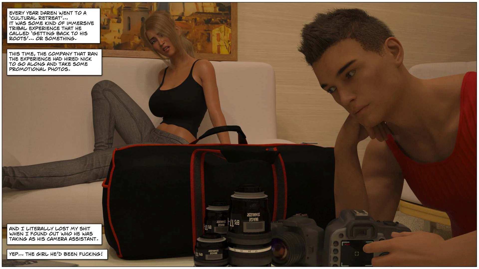 Blackmaled [Sexy3DComics] Blackmaled - Lenka's Story 1 – page 45
