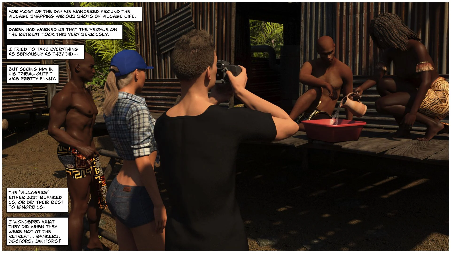 Blackmaled [Sexy3DComics] Blackmaled - Lenka's Story 1 – page 49