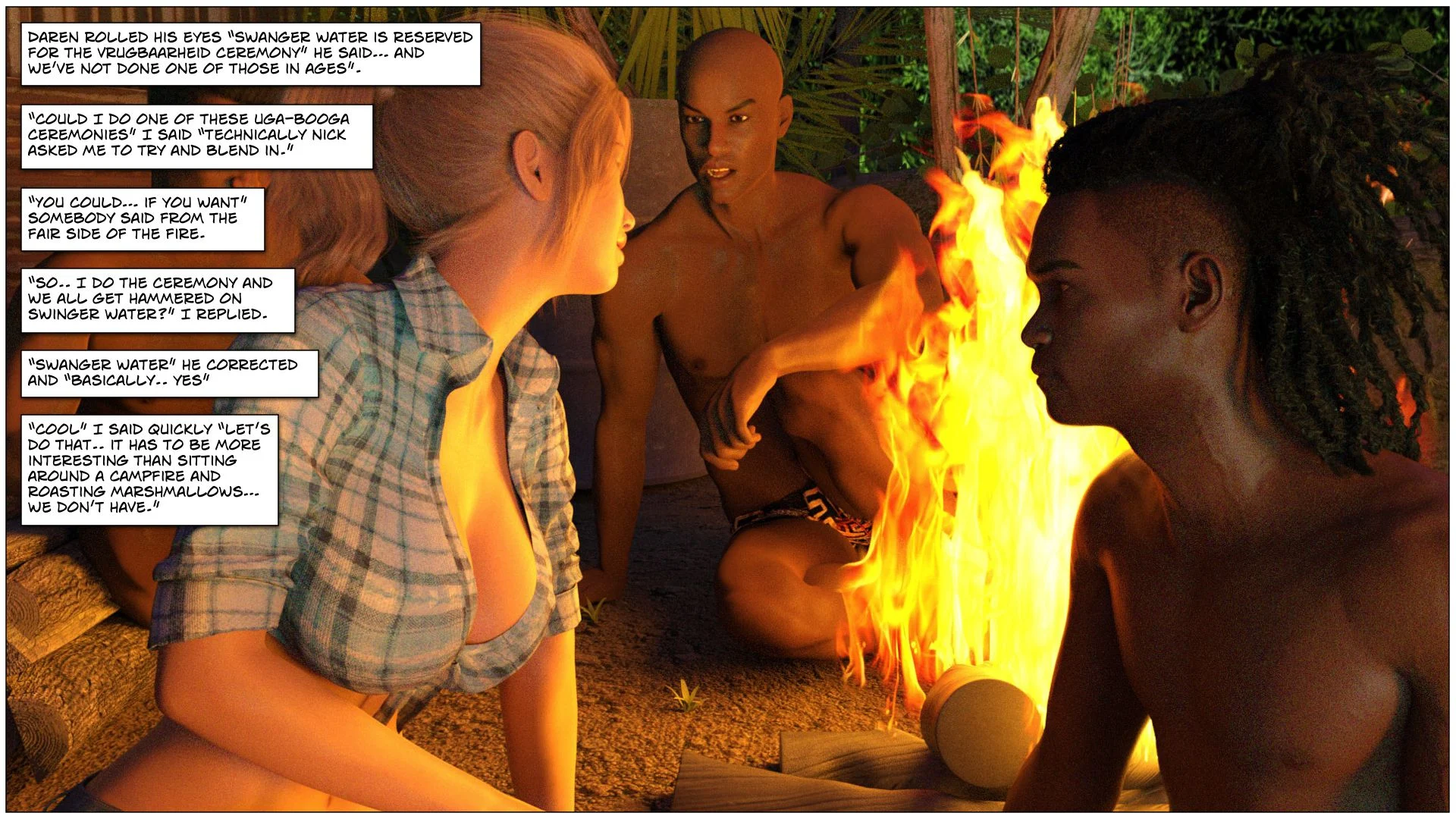 Blackmaled [Sexy3DComics] Blackmaled - Lenka's Story 1 – page 54