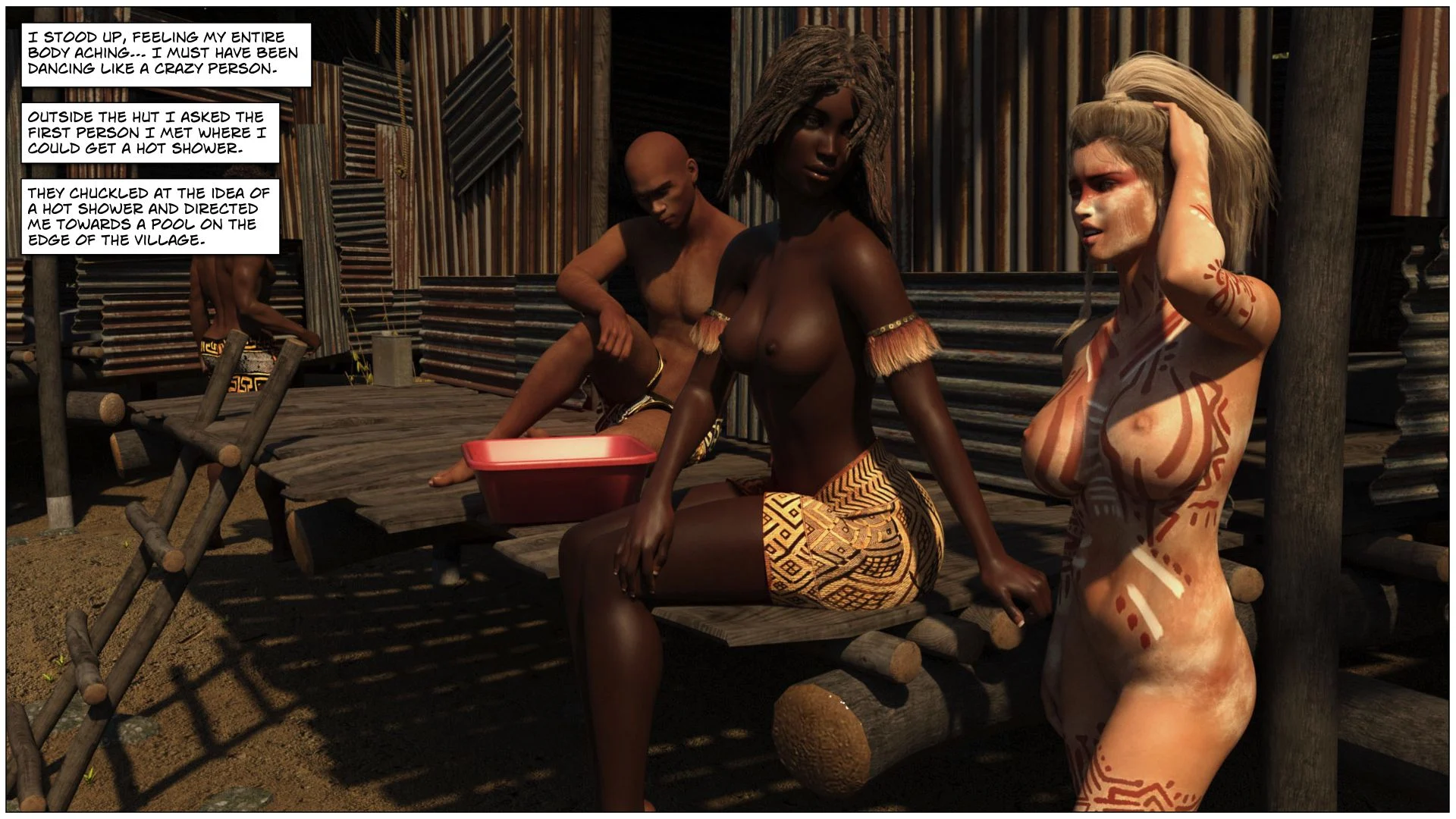Blackmaled [Sexy3DComics] Blackmaled - Lenka's Story 1 – page 64