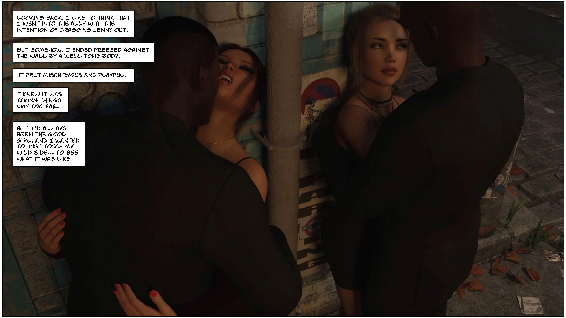 Blackmaled [Sexy3DComics] Blackmaled - Kirsty's Story 1 – page 18