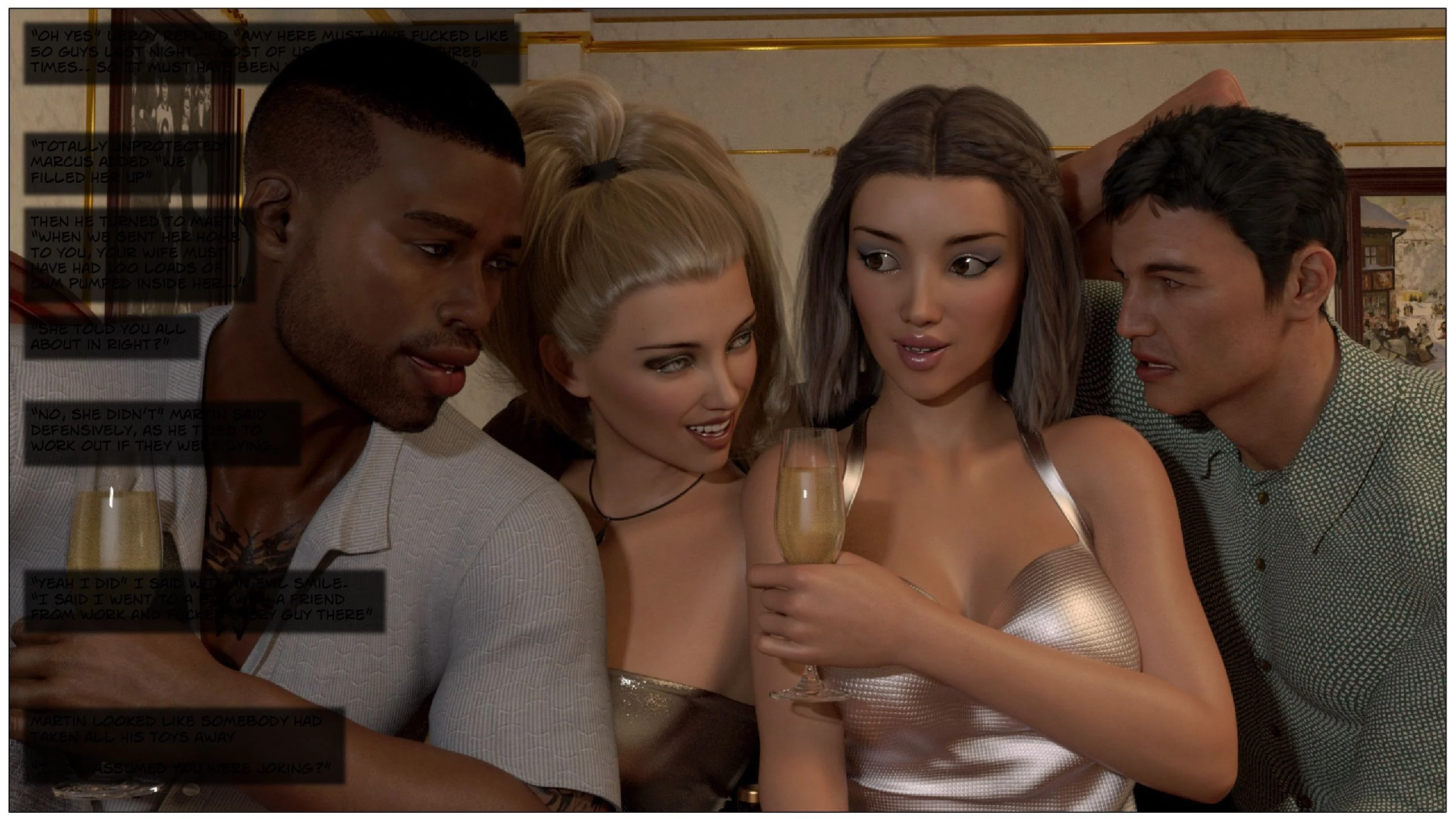 Blackmaled [Sexy3DComics] Blackmaled - Amy's Story 4 – page 60