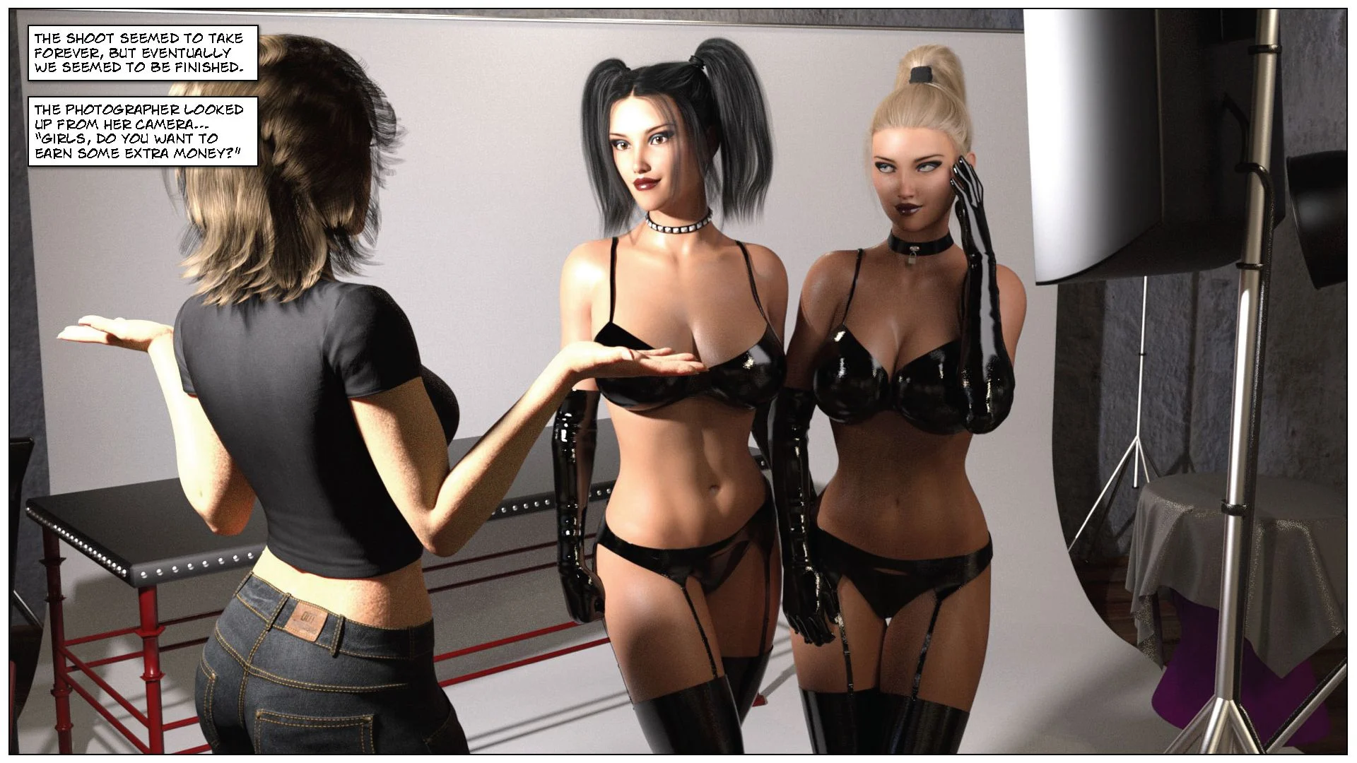 Blackmaled [Sexy3DComics] Blackmaled - Lenka's Story 3 – page 27
