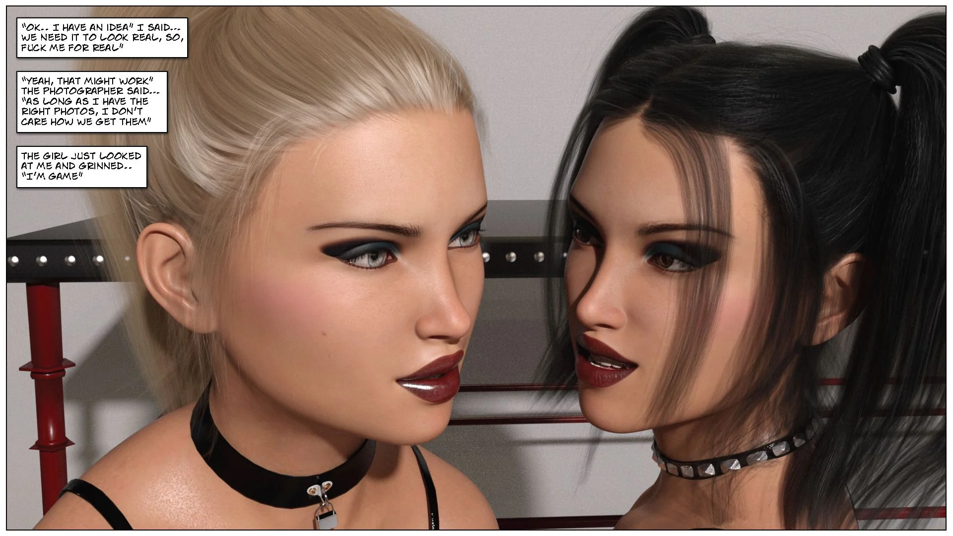 Blackmaled [Sexy3DComics] Blackmaled - Lenka's Story 3 – page 32