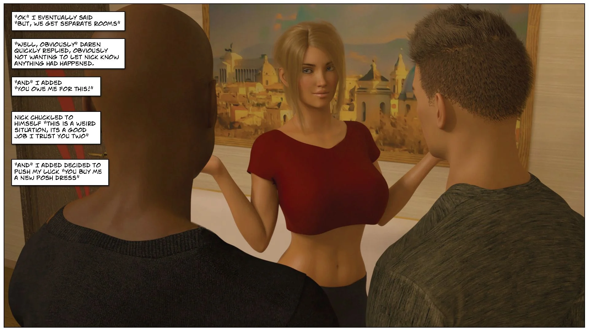 Blackmaled [Sexy3DComics] Blackmaled - Lenka's Story 3 – page 48