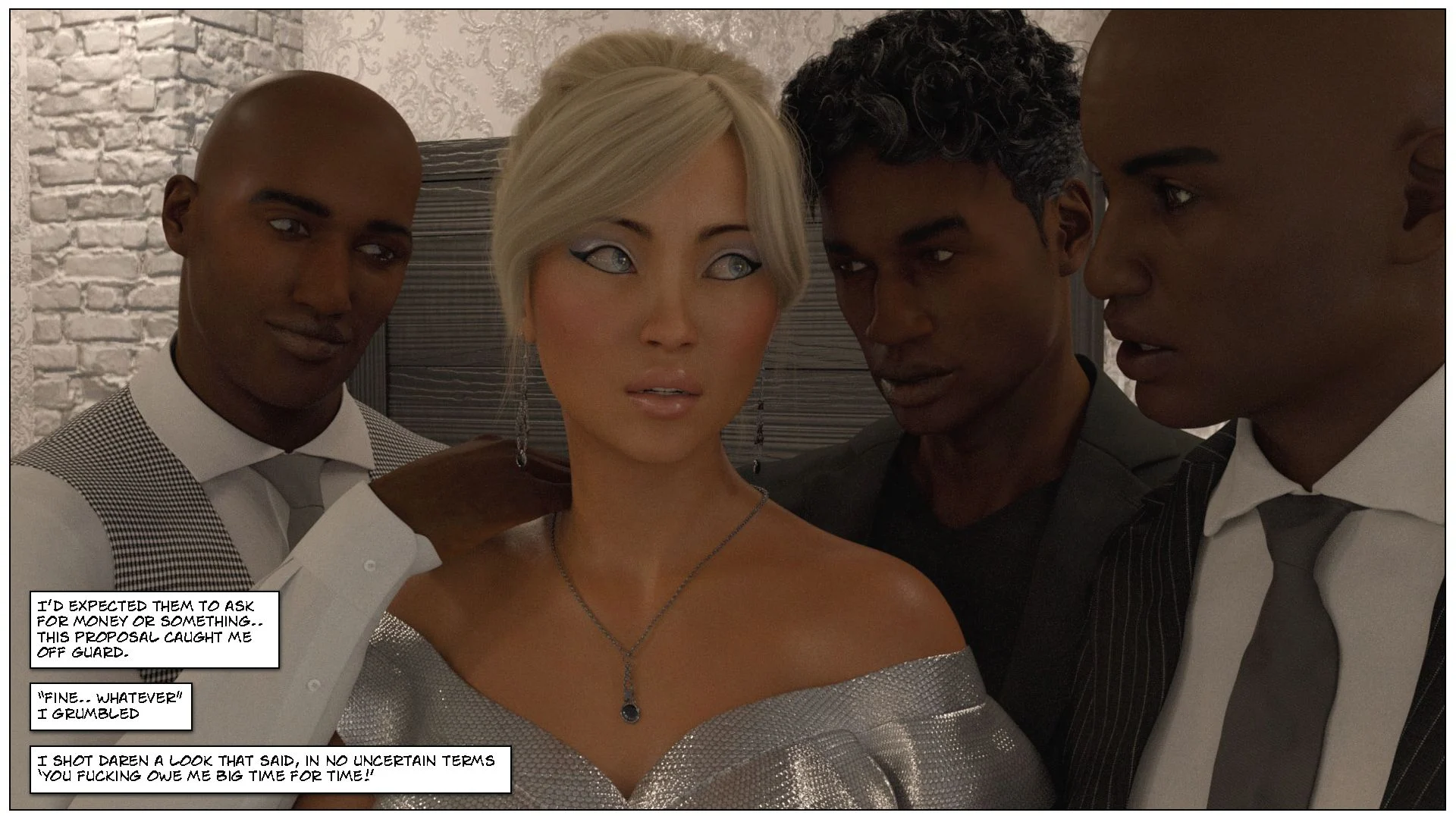 Blackmaled [Sexy3DComics] Blackmaled - Lenka's Story 3 – page 57