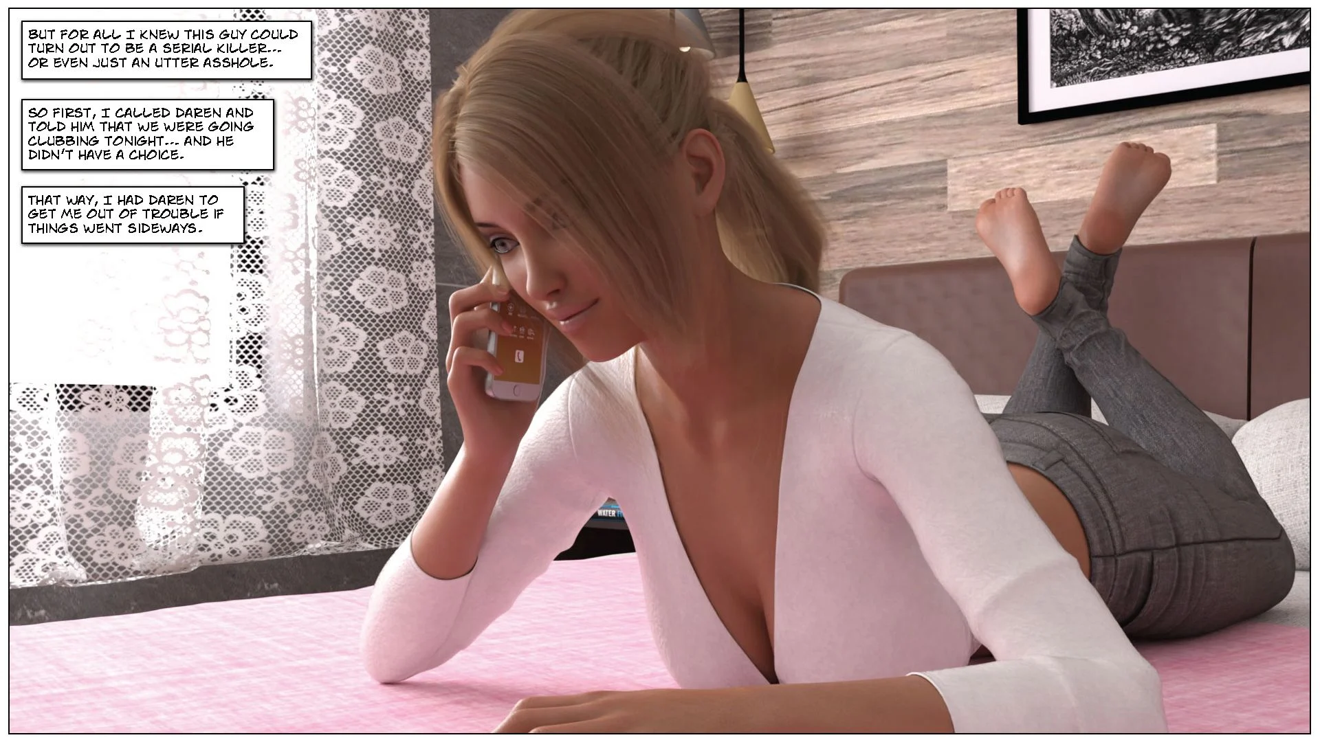 Blackmaled [Sexy3DComics] Blackmaled - Lenka's Story 3 – page 89