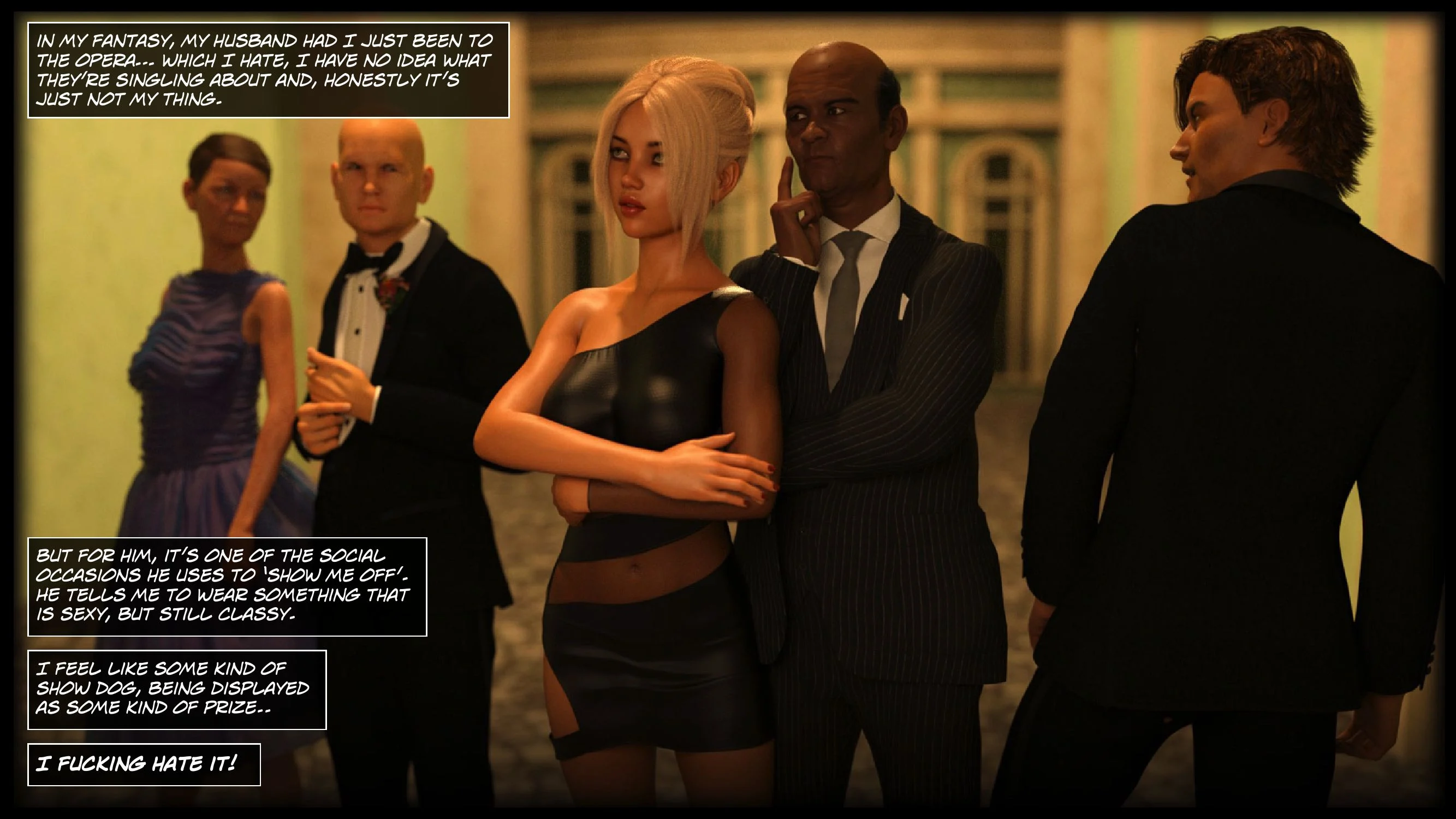 Blackmaled [Sexy3DComics] Blackmaled - Layla’s Story 2 – page 8