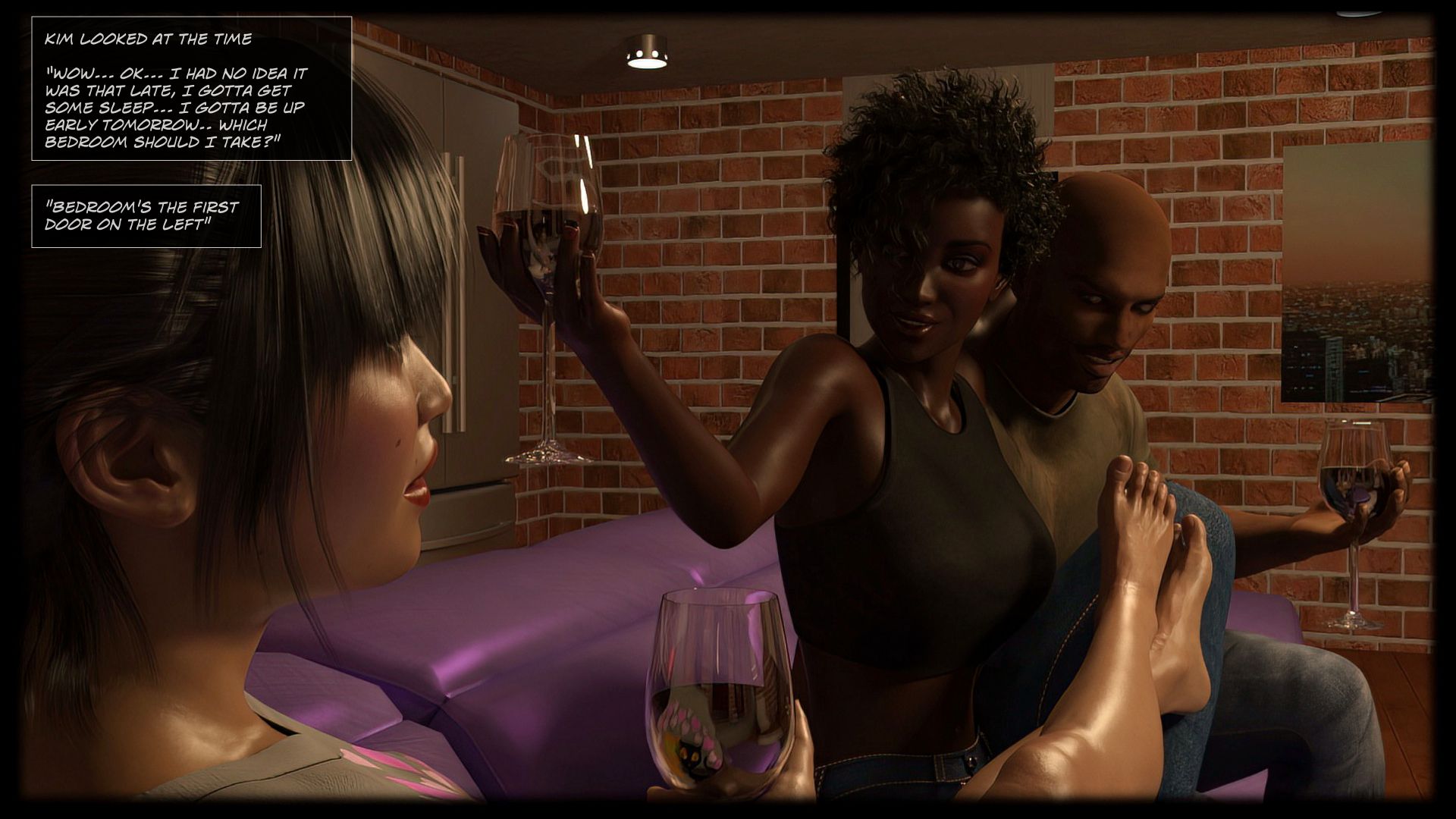 Blackmaled [Sexy3DComics] Blackmaled - Singles - Kim – page 13