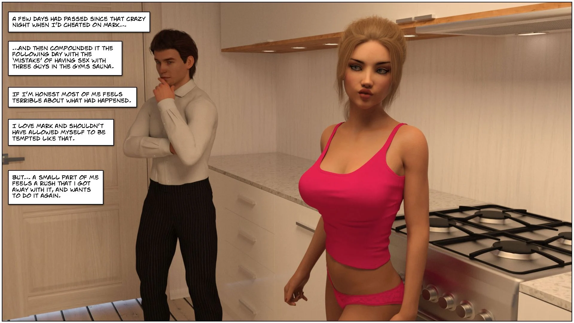 Blackmaled [Sexy3DComics] Blackmaled - Kirsty's Story 2 – page 2