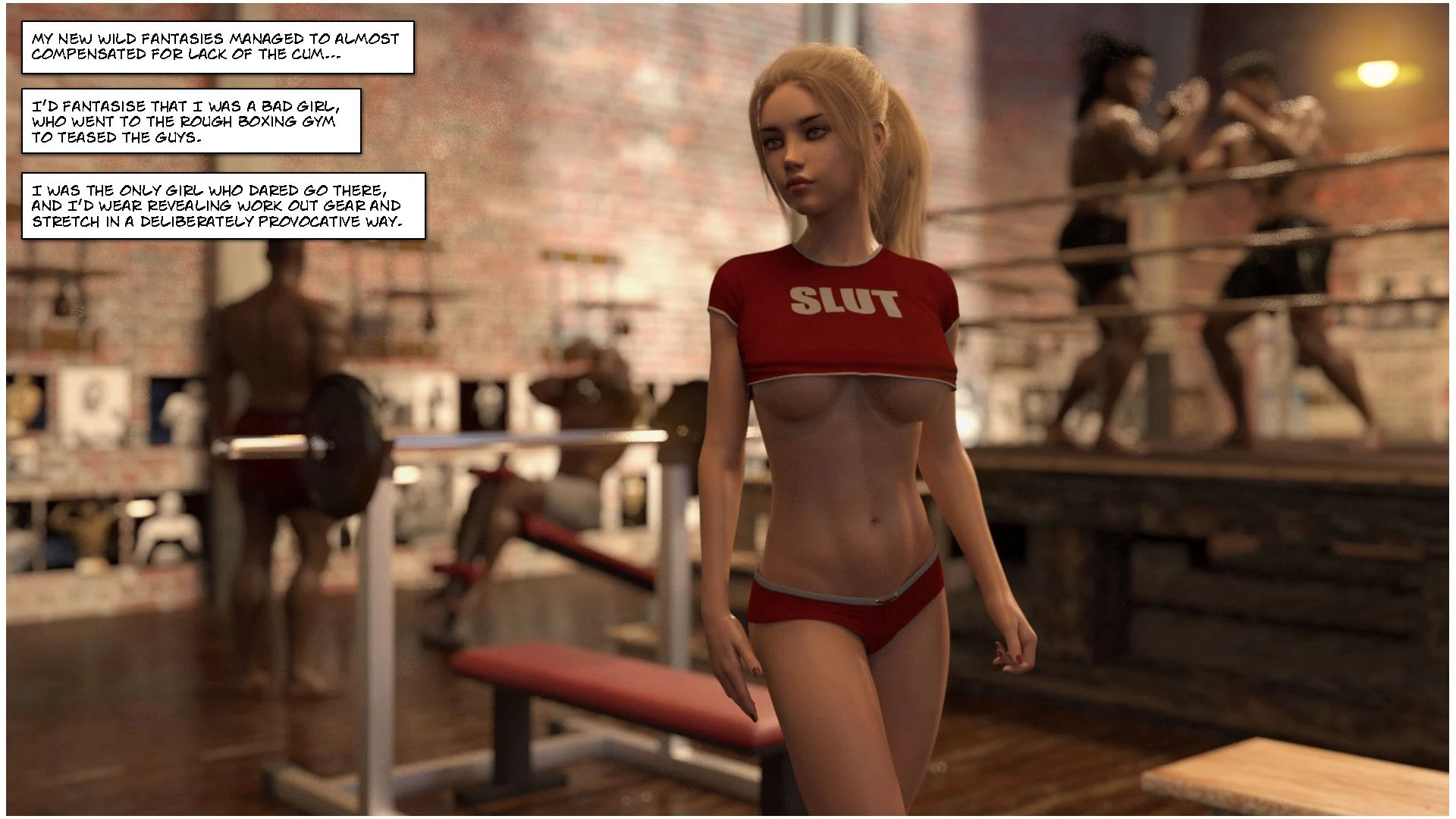 Blackmaled [Sexy3DComics] Blackmaled - Kirsty's Story 2 – page 8