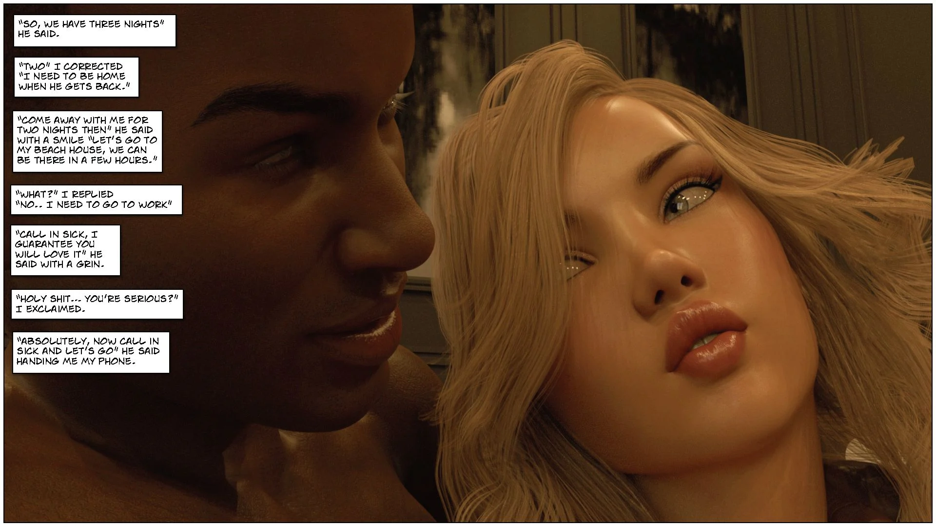 Blackmaled [Sexy3DComics] Blackmaled - Kirsty's Story 3 – page 14