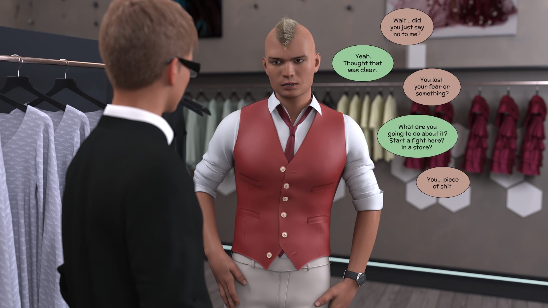 Taming The Beast [Kizaru3D] 1.5 . Taming The Beast - Chapter 1 - Part 5 [Kizaru3D] – page 31