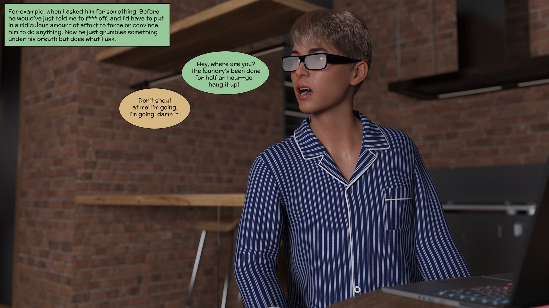 Taming The Beast [Kizaru3D] 1.3  .Taming The Beast - Chapter 1 - Part 3 [Kizaru3D] – page 2