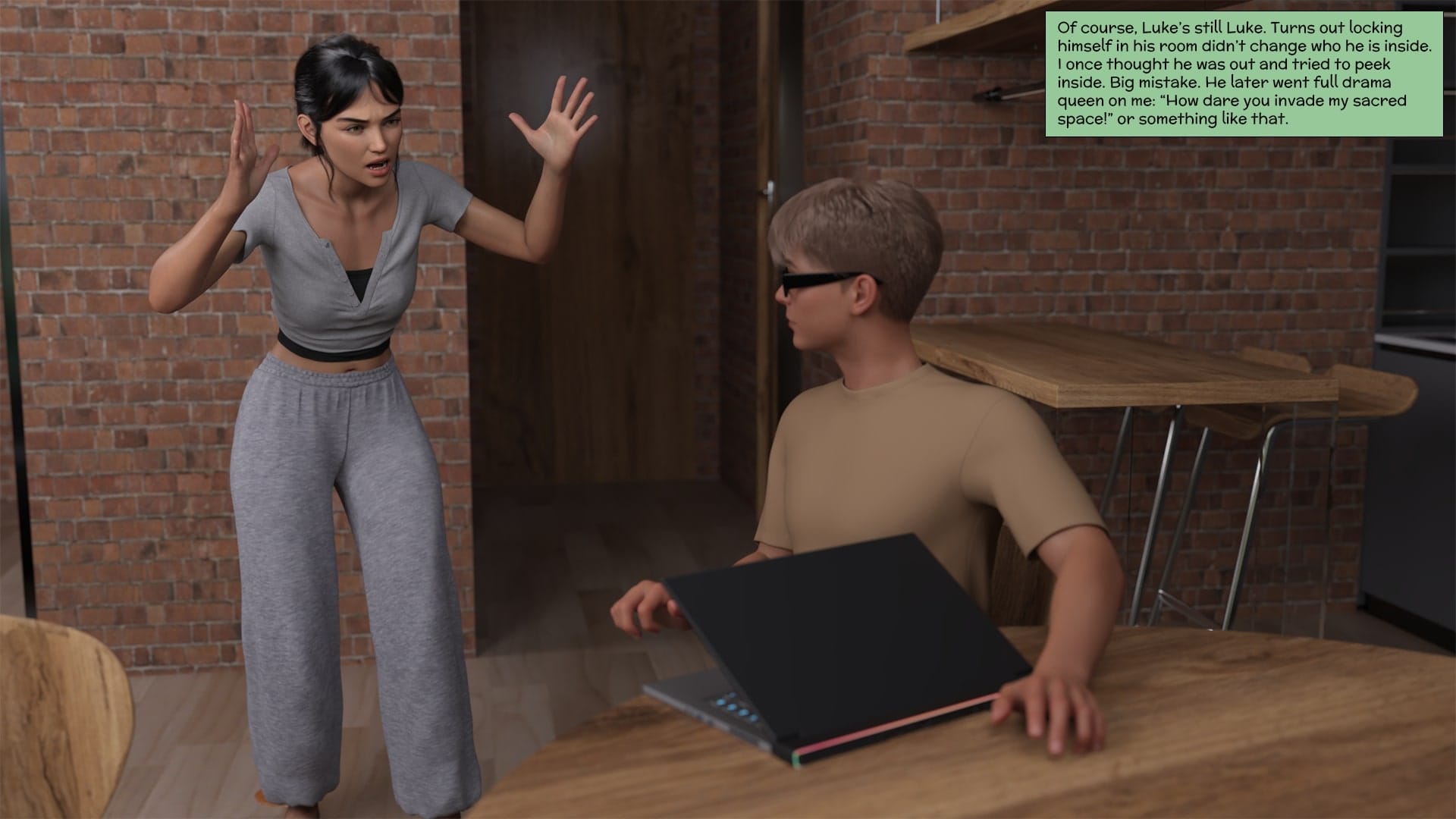 Taming The Beast [Kizaru3D] 1.3  .Taming The Beast - Chapter 1 - Part 3 [Kizaru3D] – page 83