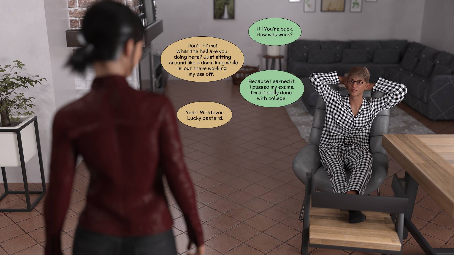 Taming The Beast [Kizaru3D] 1.4  .Taming The Beast - Chapter 1 - Part 4 [Kizaru3D] – page 26
