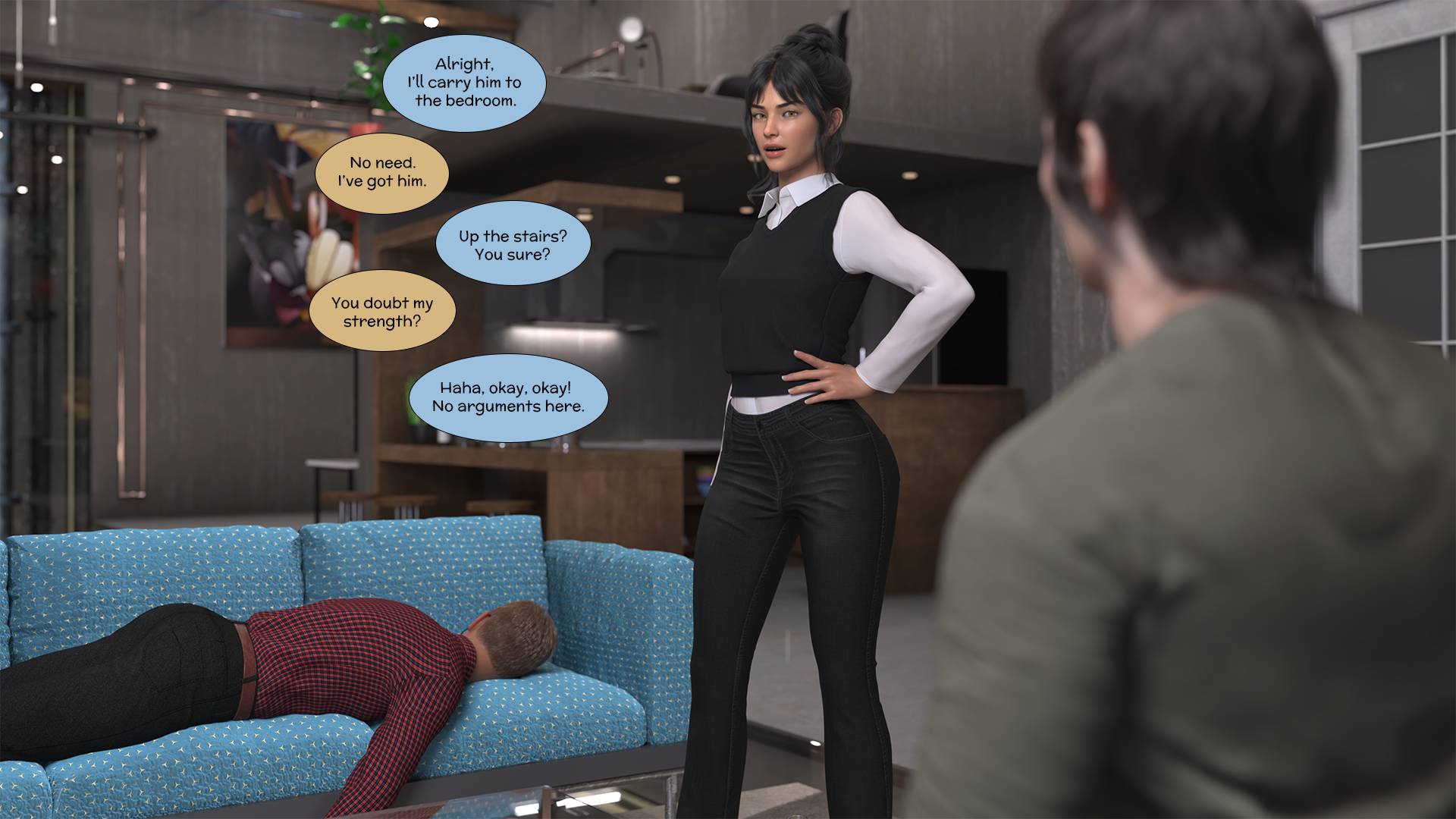 Taming The Beast [Kizaru3D] 1.4  .Taming The Beast - Chapter 1 - Part 4 [Kizaru3D] – page 39