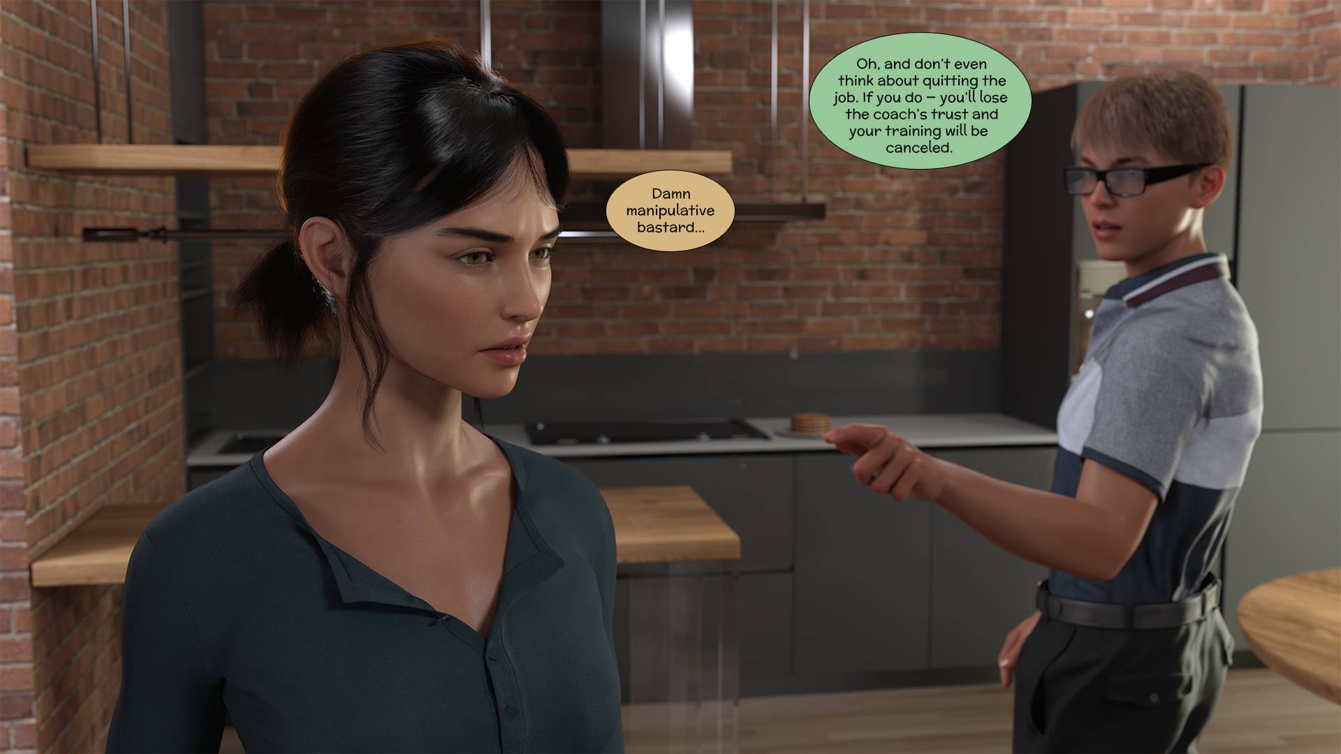 Taming The Beast [Kizaru3D] 1.2  .Taming The Beast - Chapter 1 - Part 2 [Kizaru3D] – page 100
