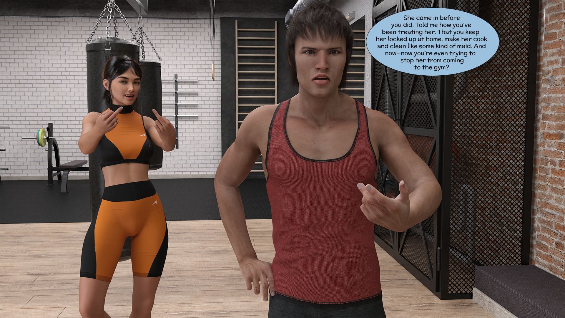 Taming The Beast [Kizaru3D] 1.2  .Taming The Beast - Chapter 1 - Part 2 [Kizaru3D] – page 52