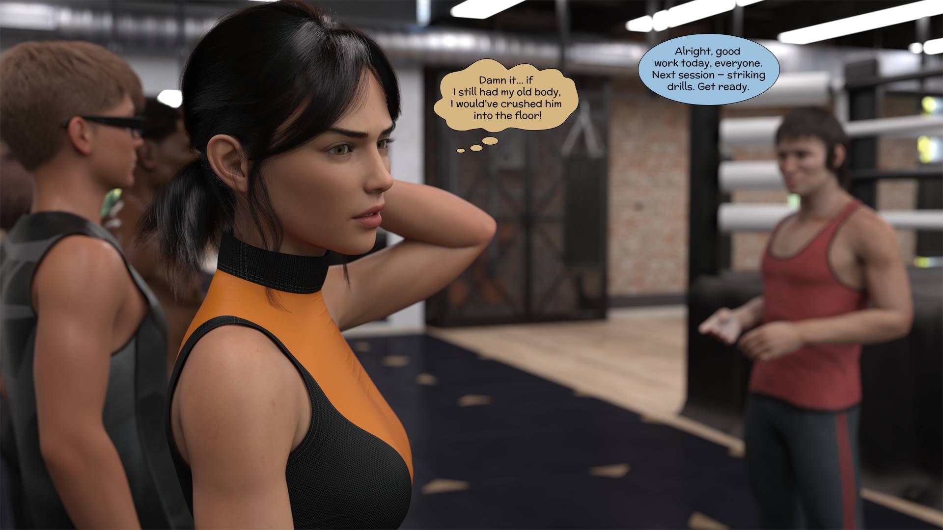 Taming The Beast [Kizaru3D] 1.2  .Taming The Beast - Chapter 1 - Part 2 [Kizaru3D] – page 70