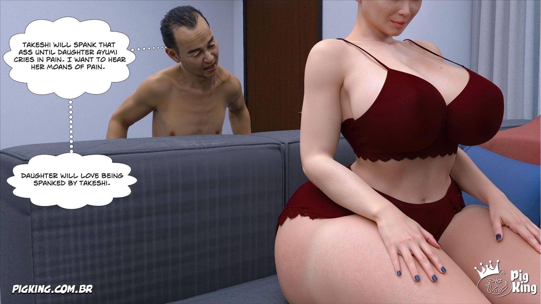 Kobayashi Family [CrazyDad3D] 13 . Kobayashi Family - Chapter 13 [CrazyDad3D] – page 21