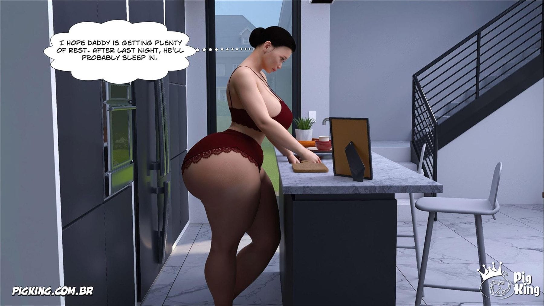 Kobayashi Family [CrazyDad3D] 13 . Kobayashi Family - Chapter 13 [CrazyDad3D] – page 4