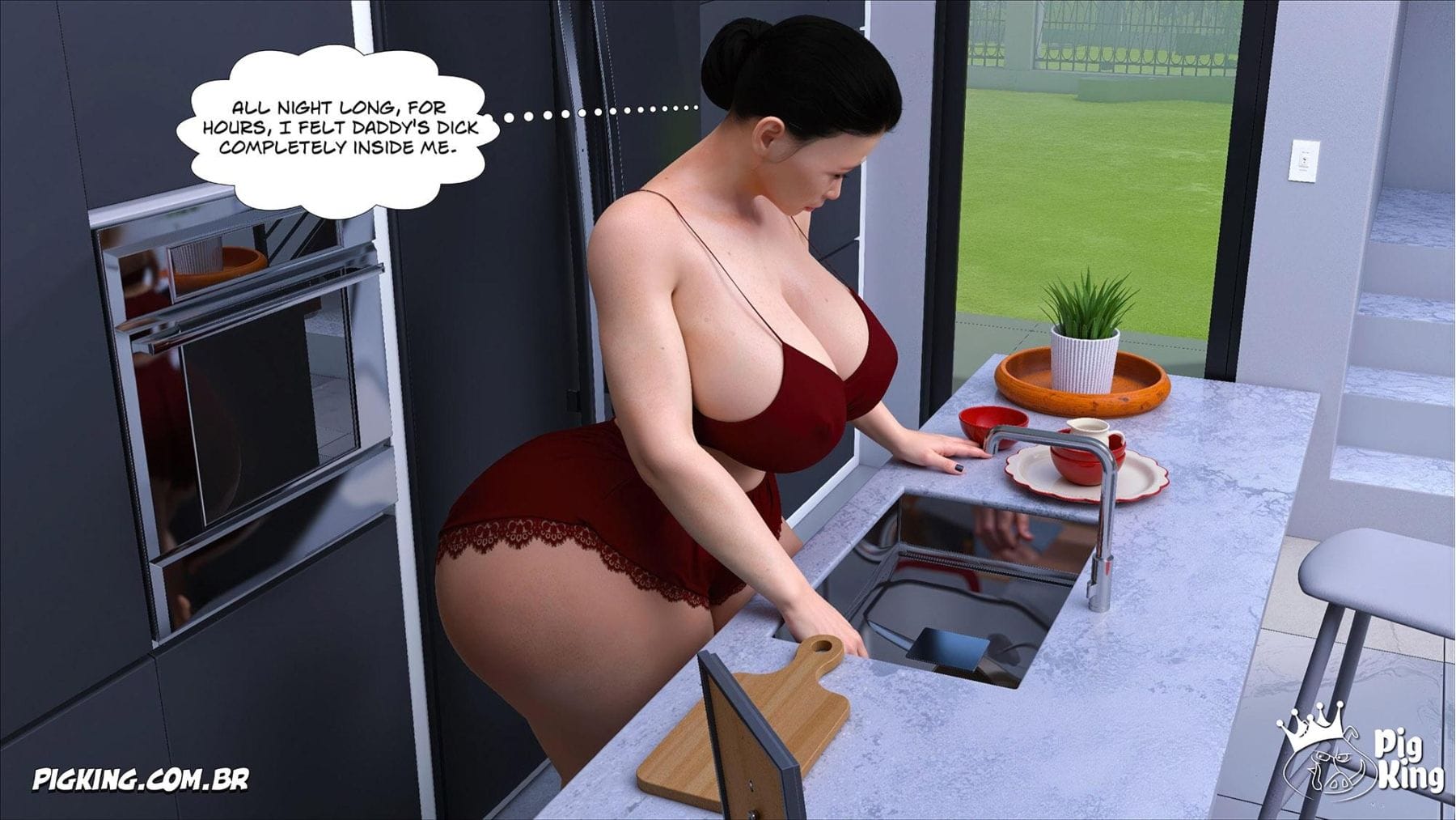 Kobayashi Family [CrazyDad3D] 13 . Kobayashi Family - Chapter 13 [CrazyDad3D] – page 9