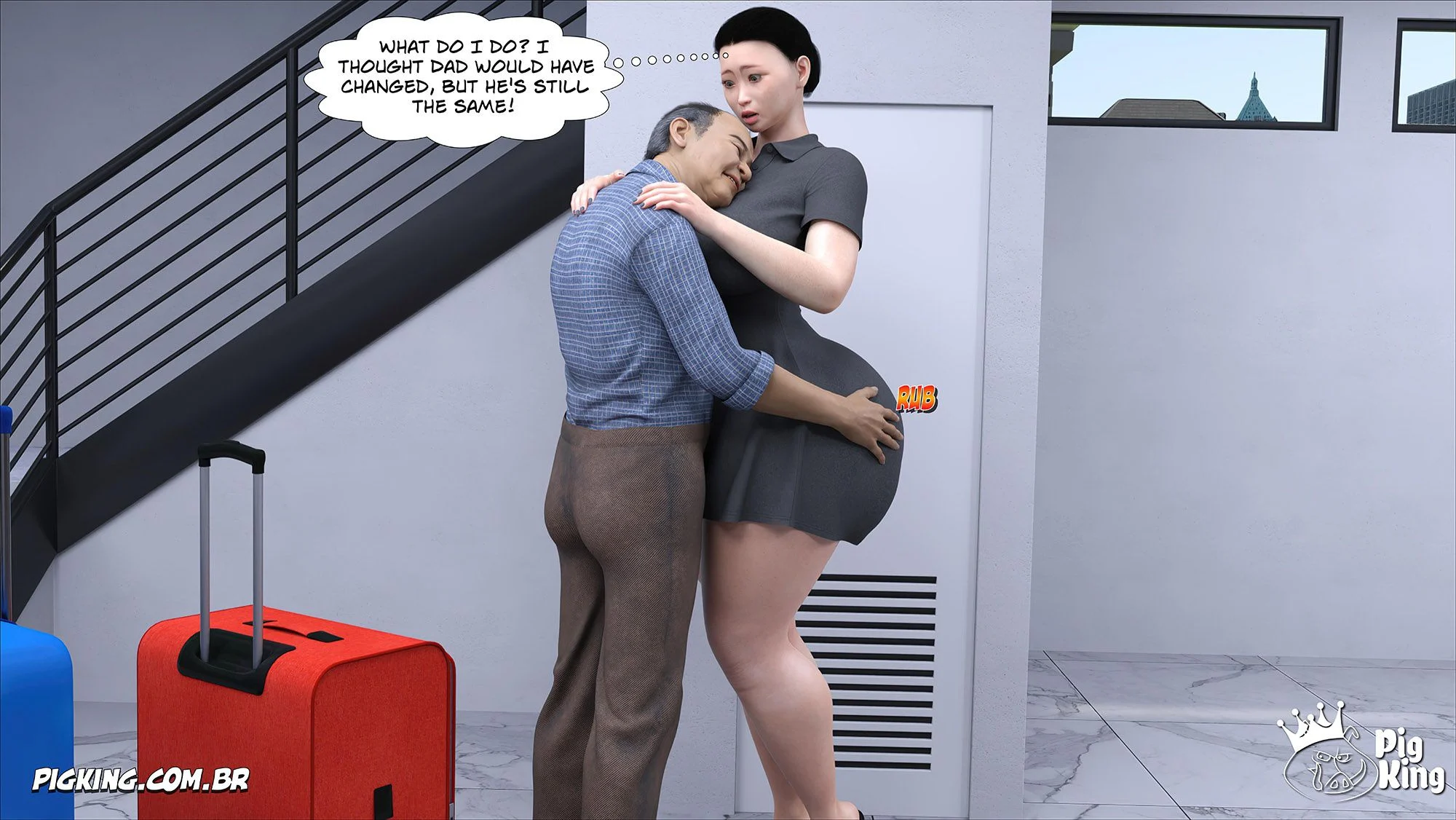 Kobayashi Family [CrazyDad3D] 2 . Kobayashi Family - Chapter 2 [CrazyDad3D] – page 17