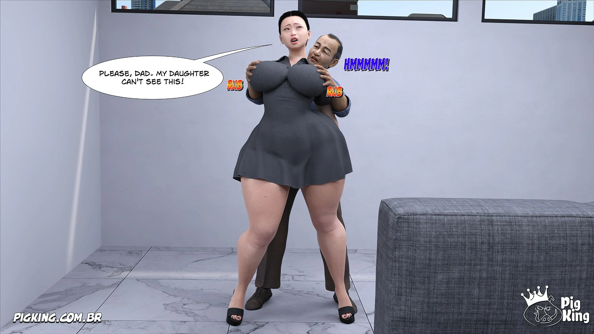 Kobayashi Family [CrazyDad3D] 2 . Kobayashi Family - Chapter 2 [CrazyDad3D] – page 38