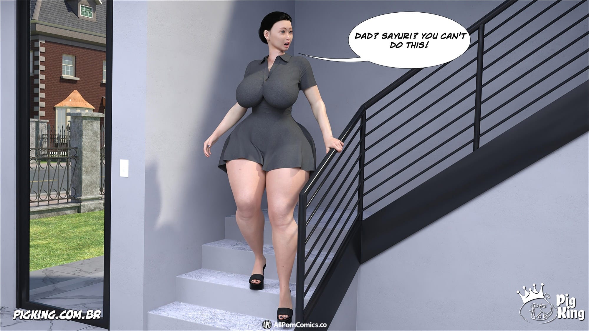 Kobayashi Family [CrazyDad3D] 4 . Kobayashi Family - Chapter 4 [CrazyDad3D] – page 2