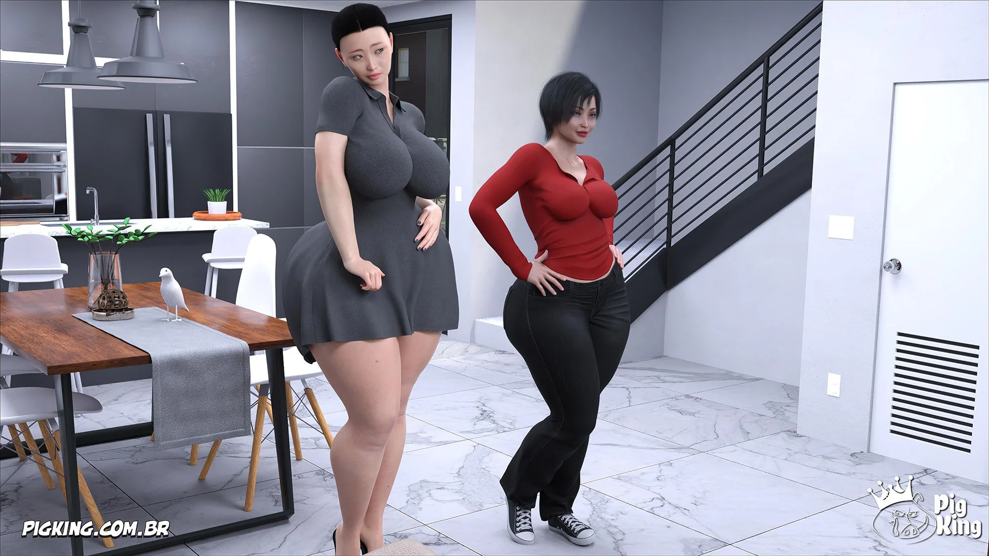 Kobayashi Family [CrazyDad3D] 1 . Kobayashi Family - Chapter 1 [CrazyDad3D] – page 3